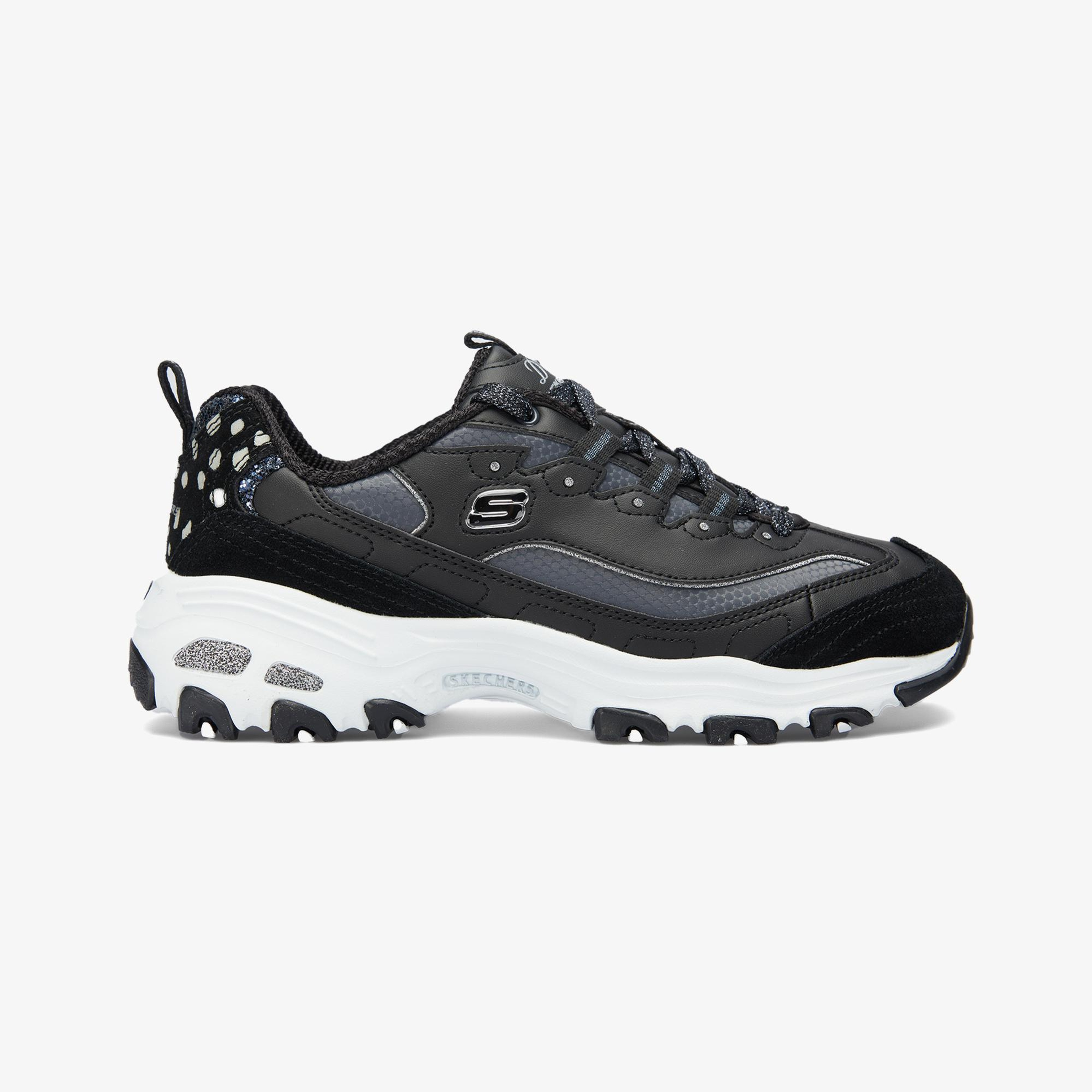 Skechers D'Lites Golden Chic Kadın Siyah Spor Ayakkabı