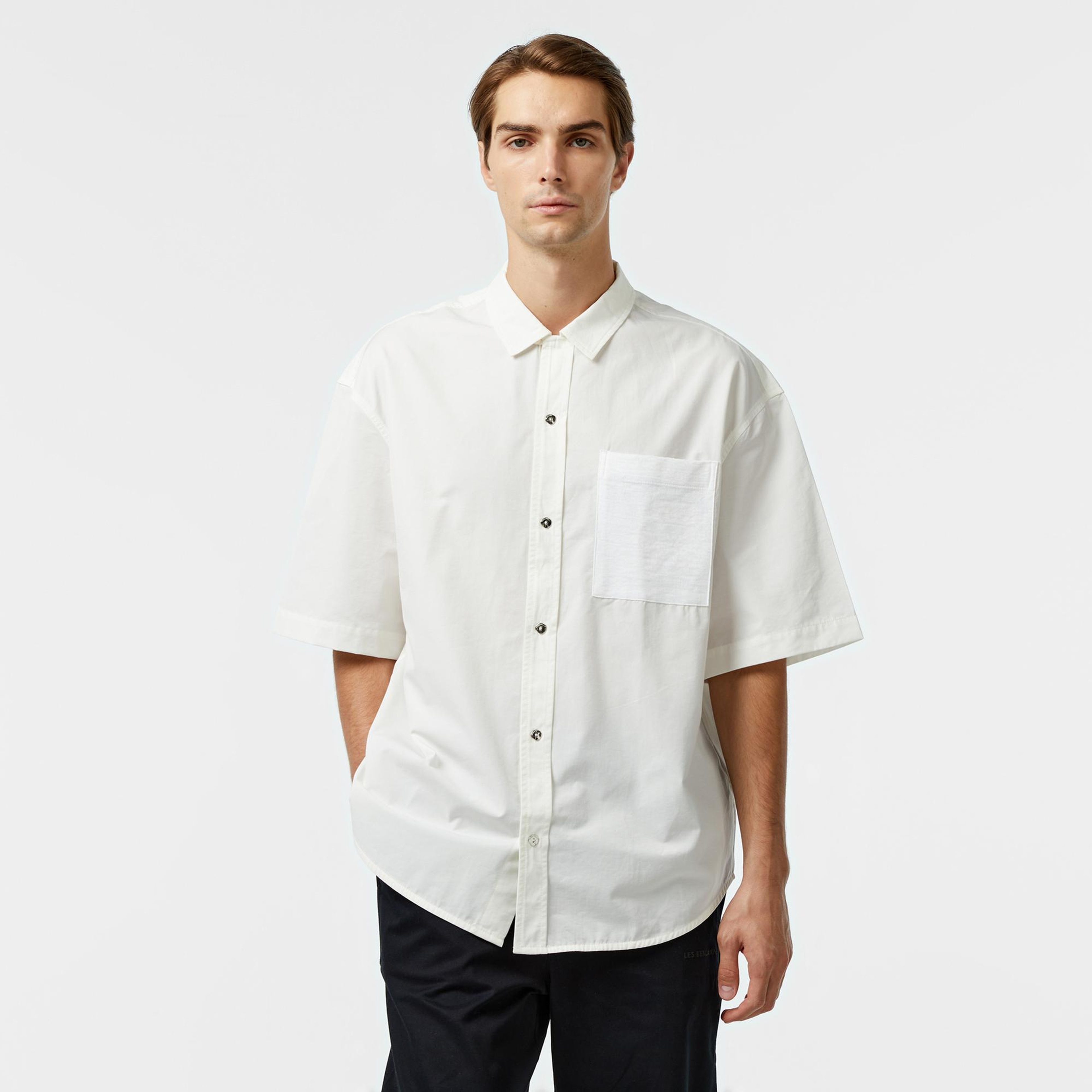 Les Benjamins 403 Erkek Beyaz Gömlek