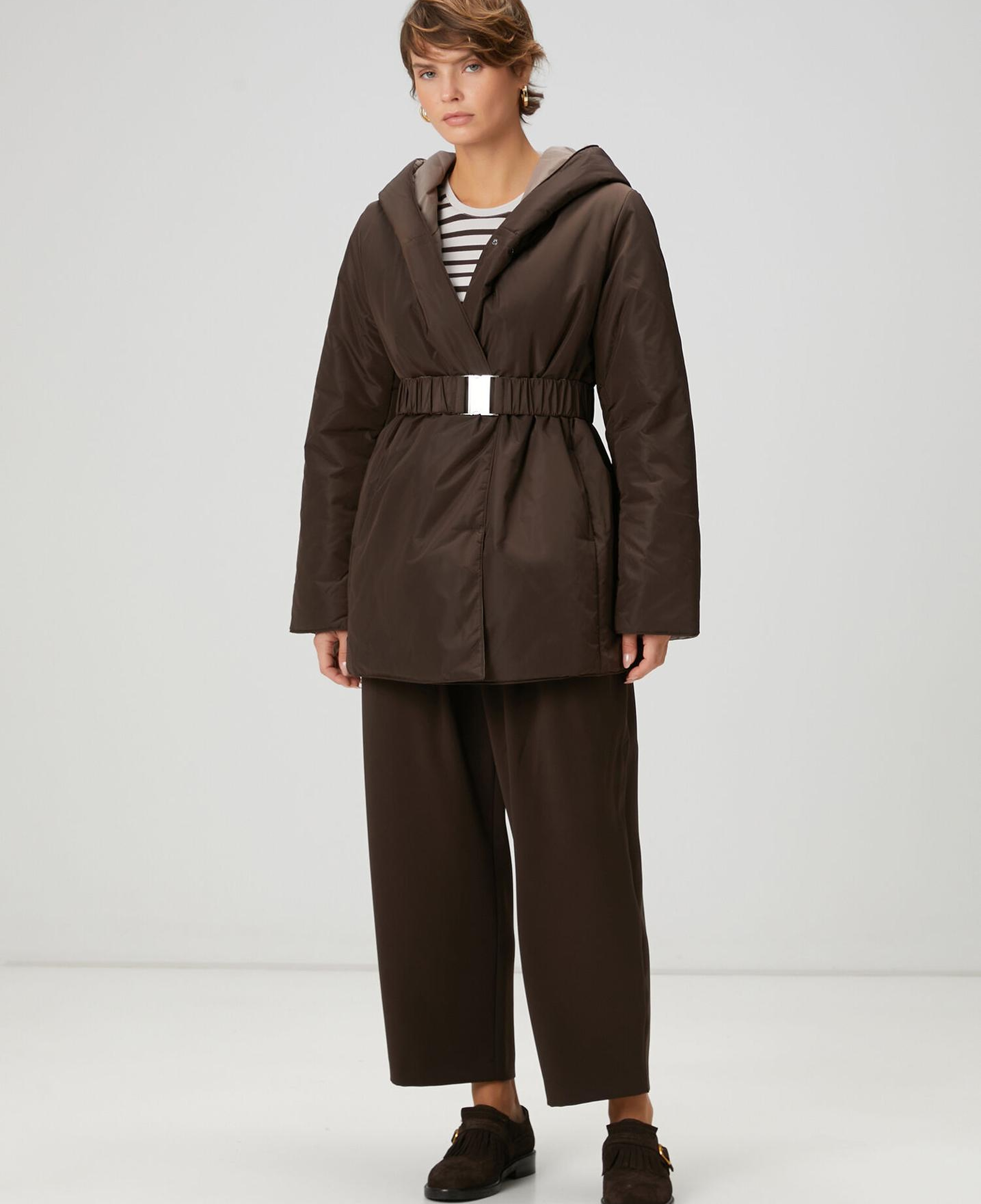 Beymen Club Kadın Kahverengi Çift Taraflı Mont