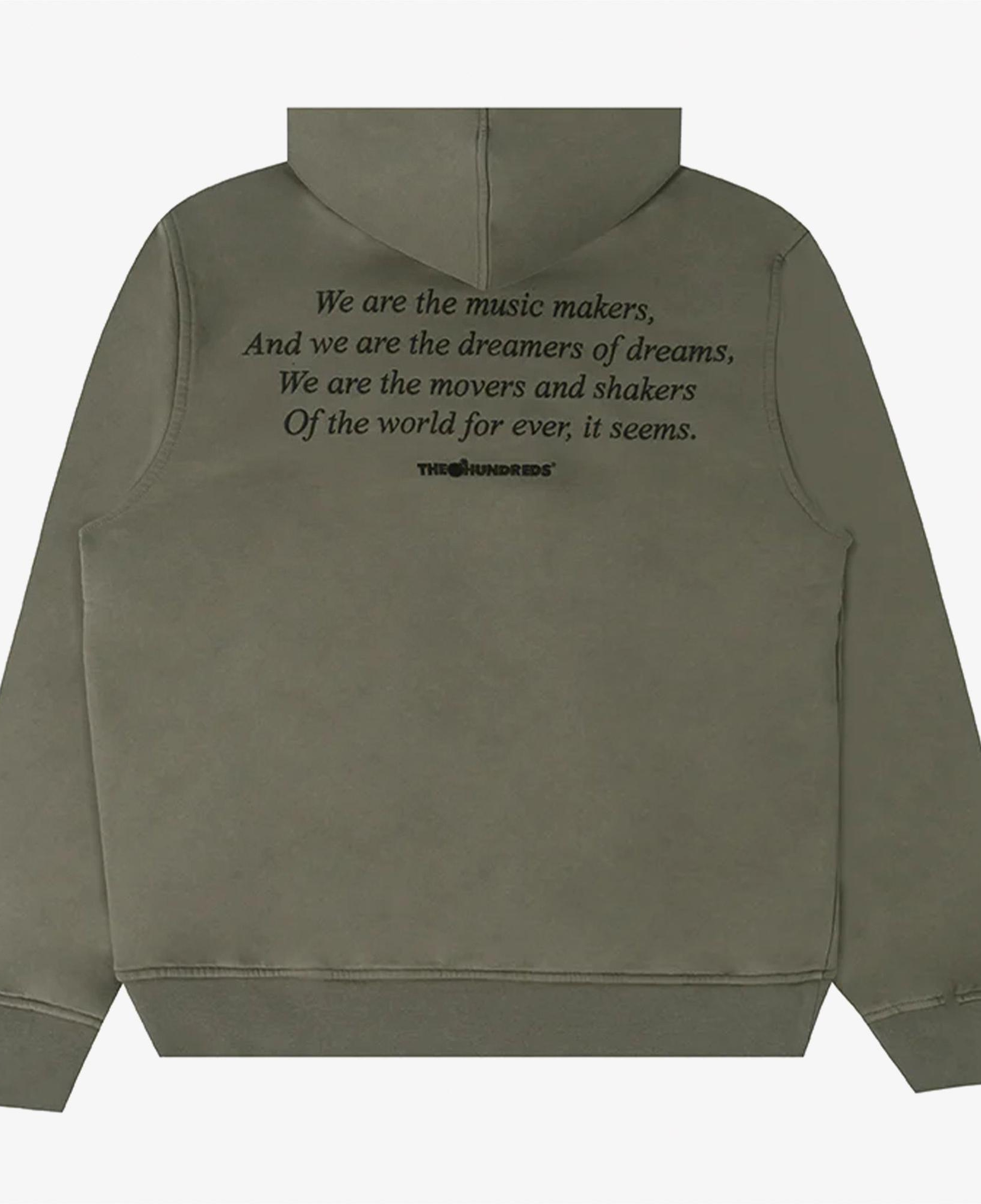 The Hundreds Dreamers Pullover Erkek Yeşil Hoodie