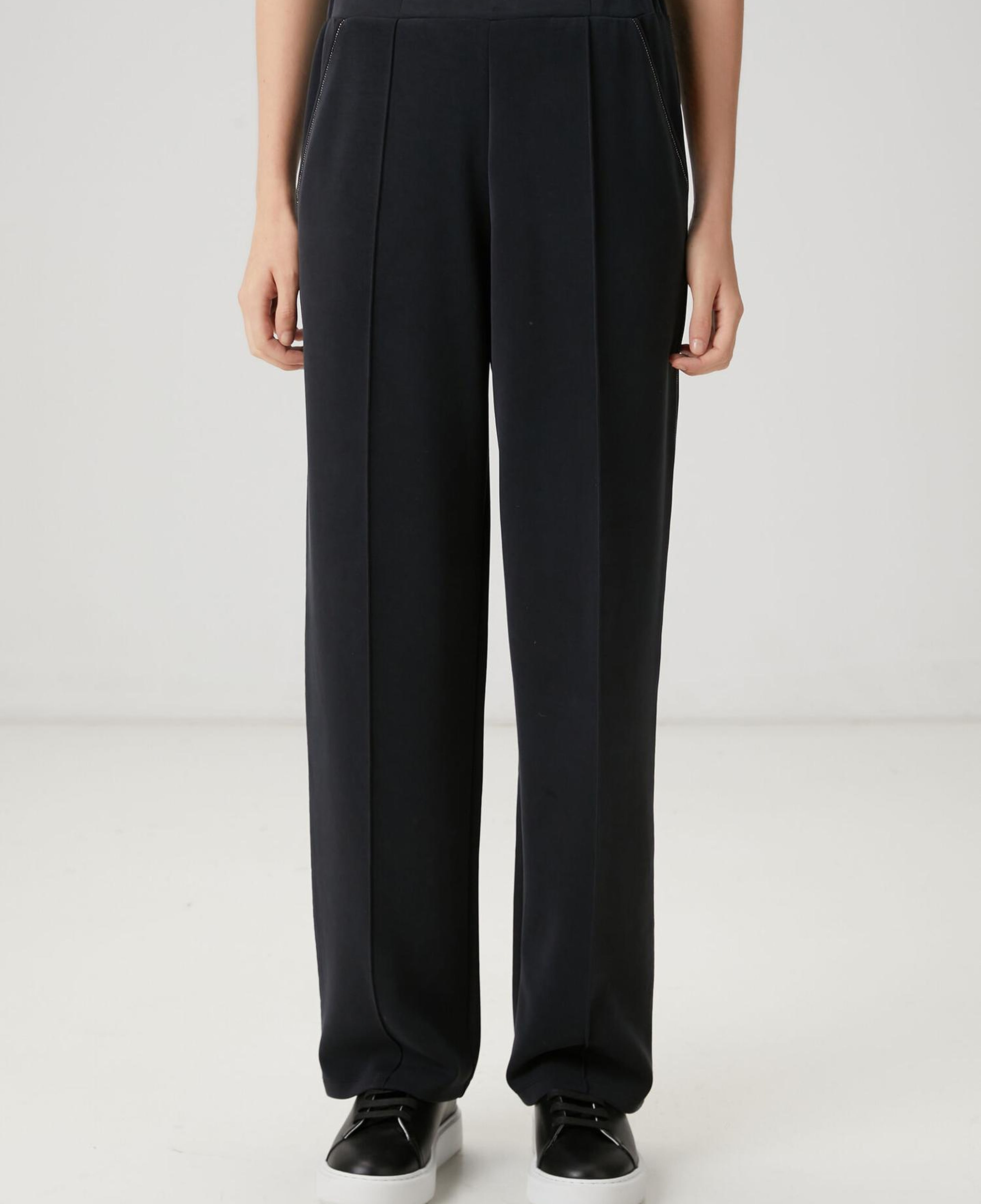 Beymen Club Kadın Koyu Mavi Zincir Detaylı Eşofman Altı