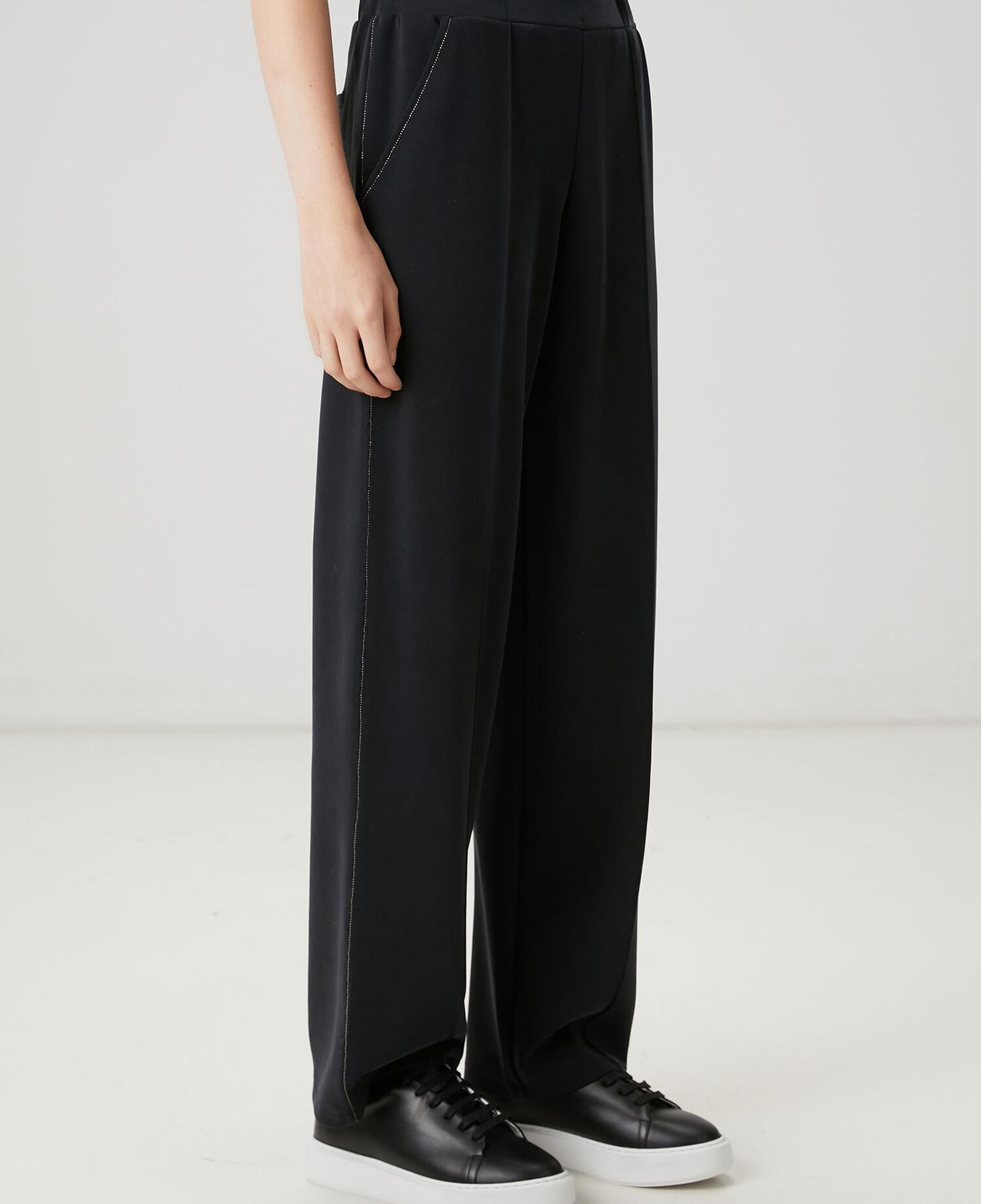 Beymen Club Kadın Koyu Mavi Zincir Detaylı Eşofman Altı