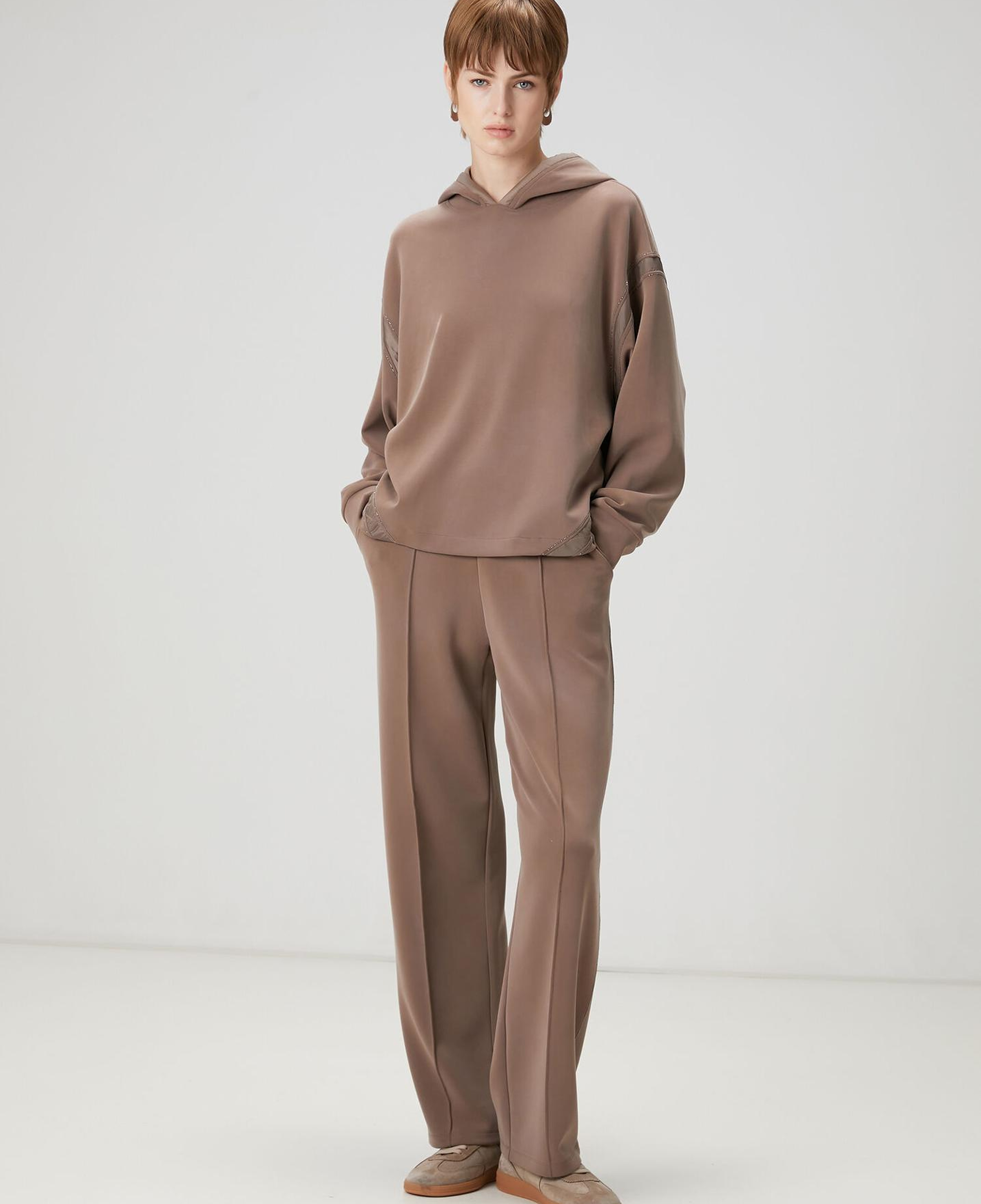 Beymen Club Kadın Vizon Zincir Detaylı Eşofman Altı