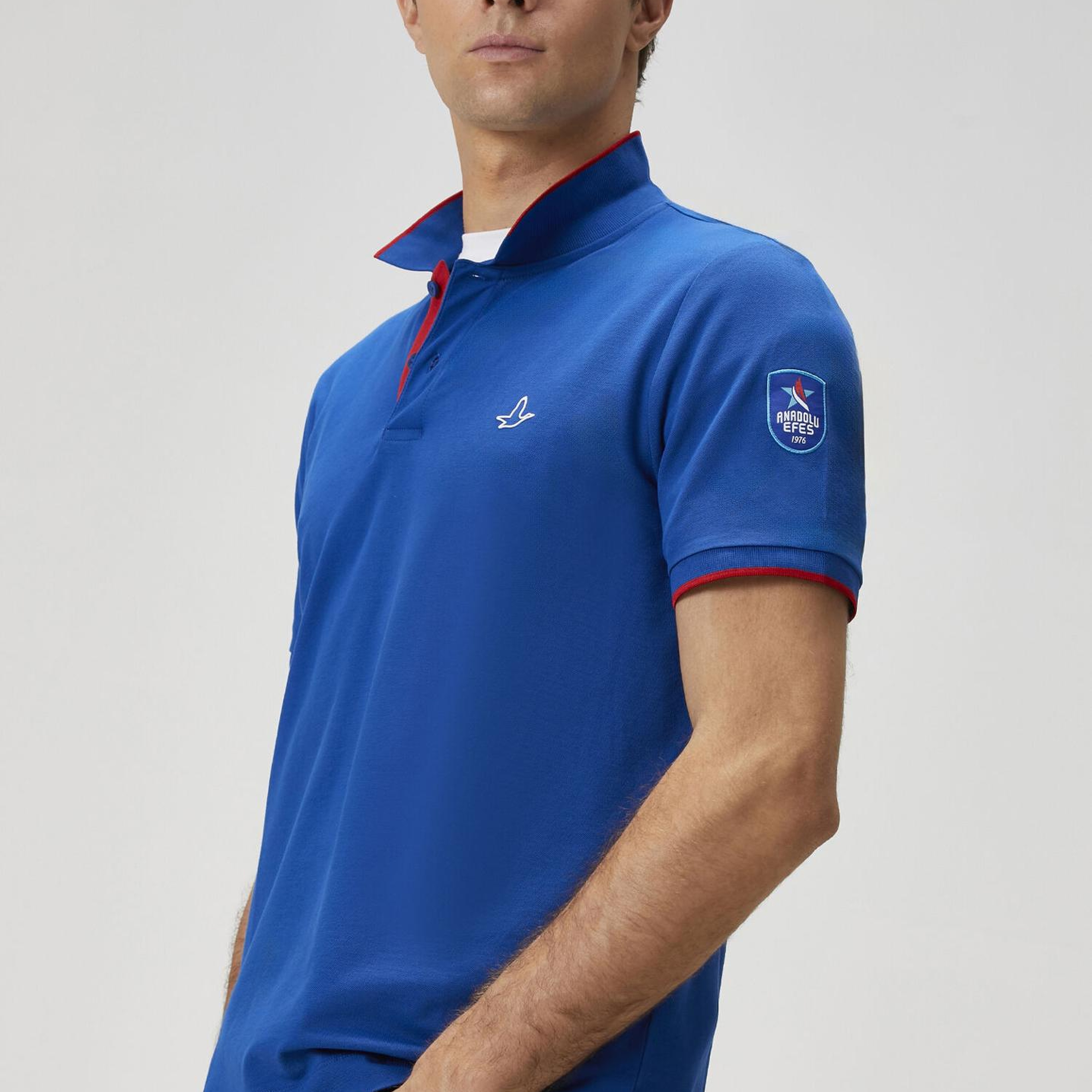 Beymen Club Erkek X Anadolu Efes Mavi Polo Yaka T-shirt