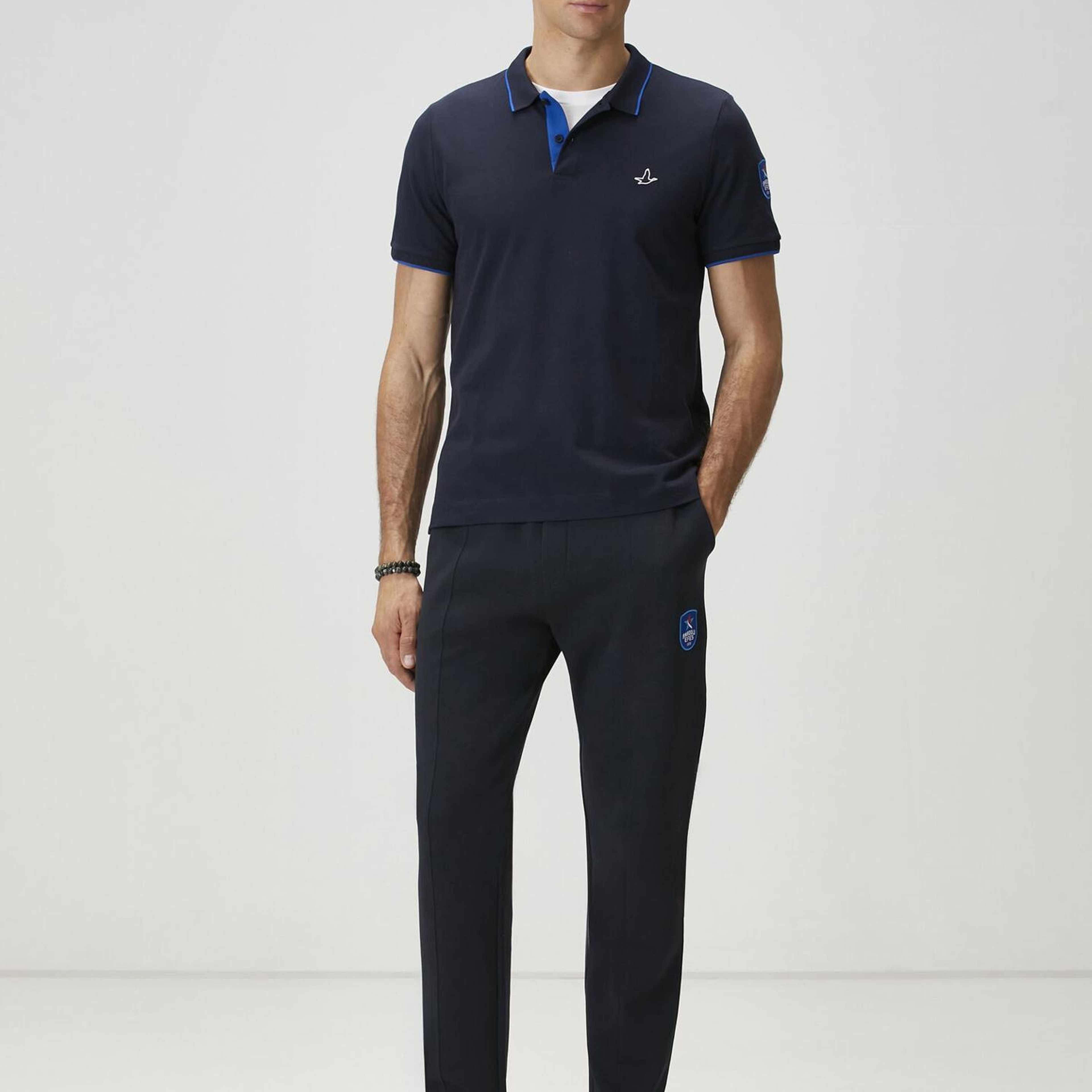 Beymen Club Erkek x Anadolu Efes Lacivert Beli Kordonlu Eşofman Altı