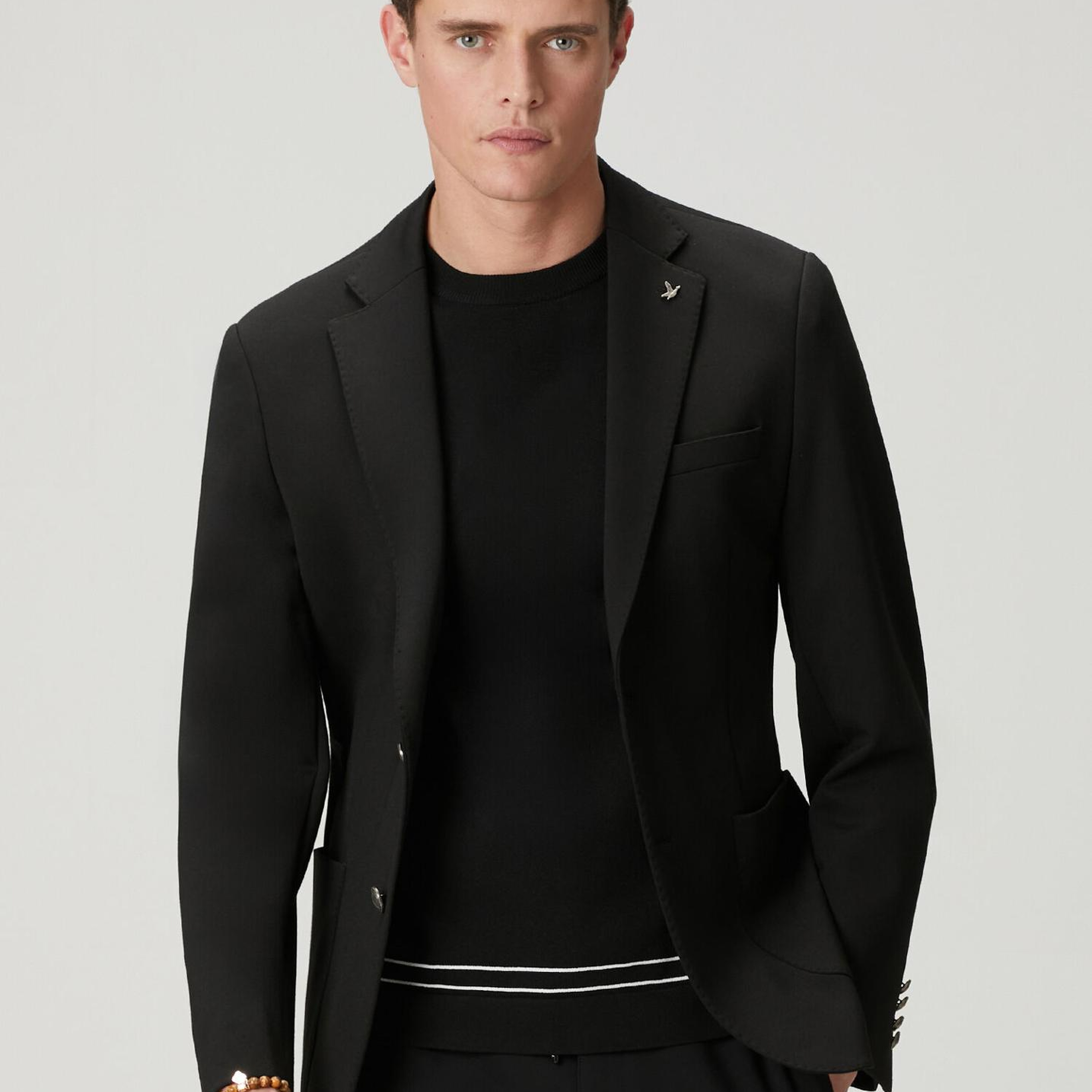 Beymen Club Erkek Siyah Örme Blazer