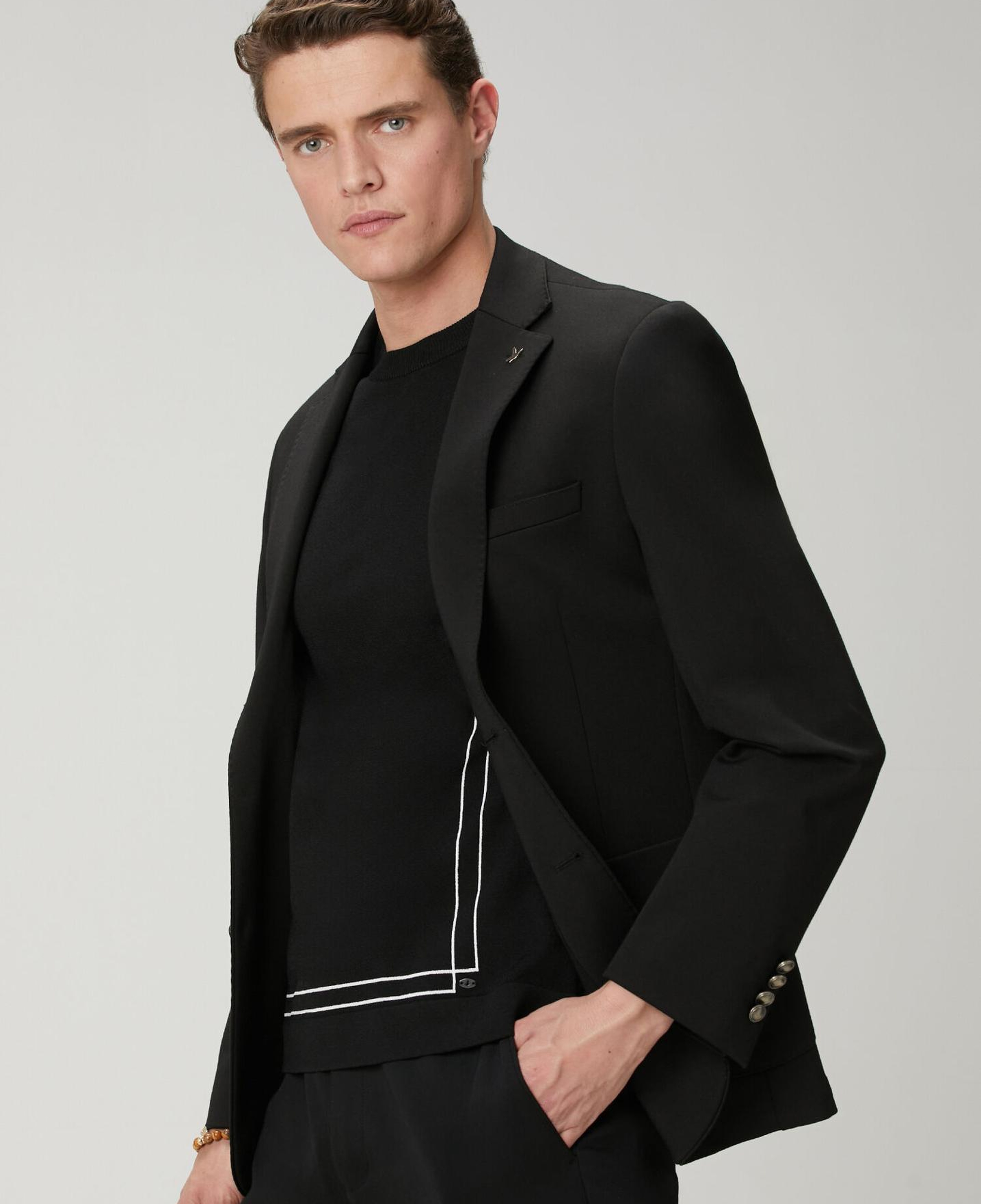 Beymen Club Erkek Siyah Örme Blazer