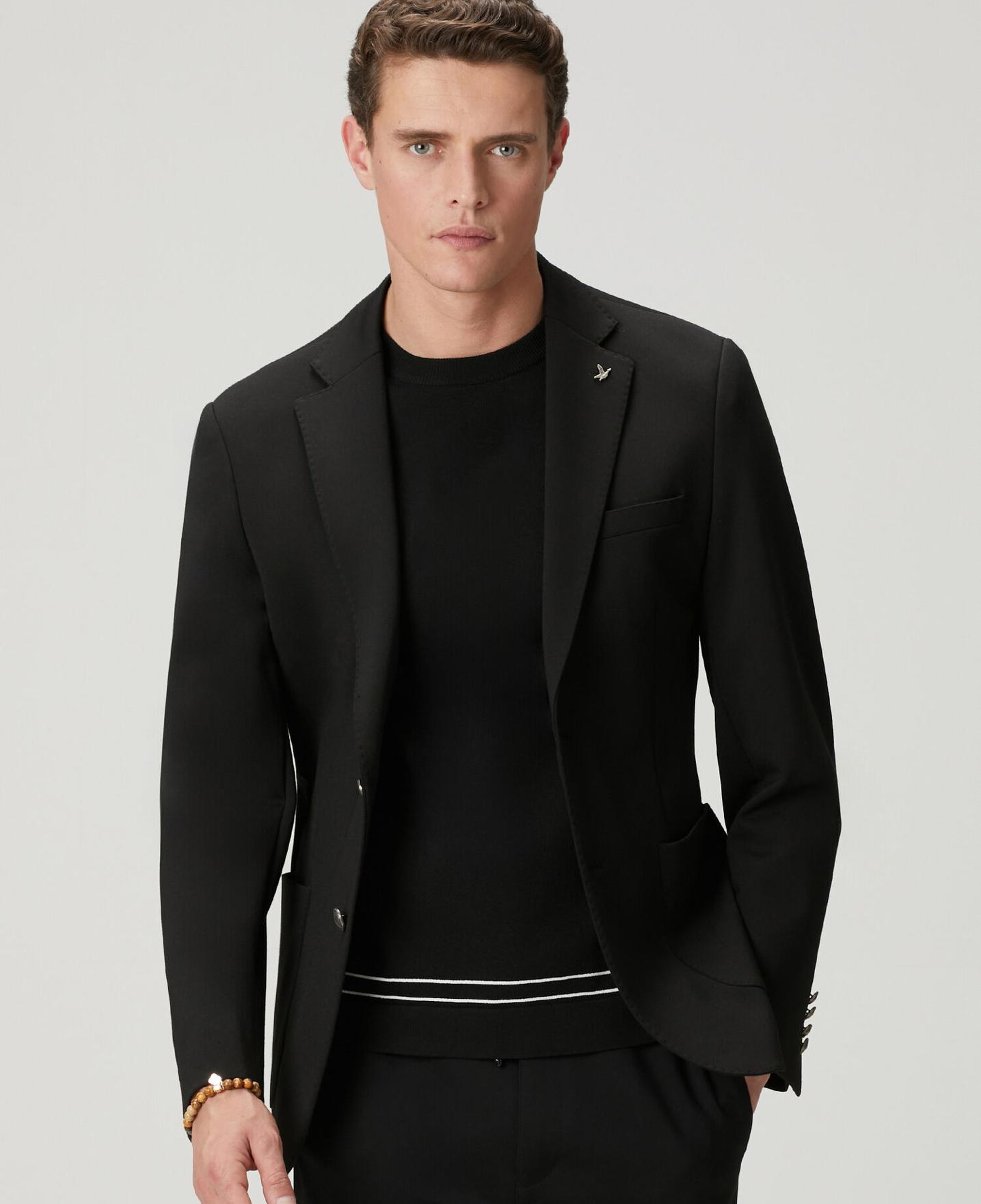 Beymen Club Erkek Siyah Örme Blazer