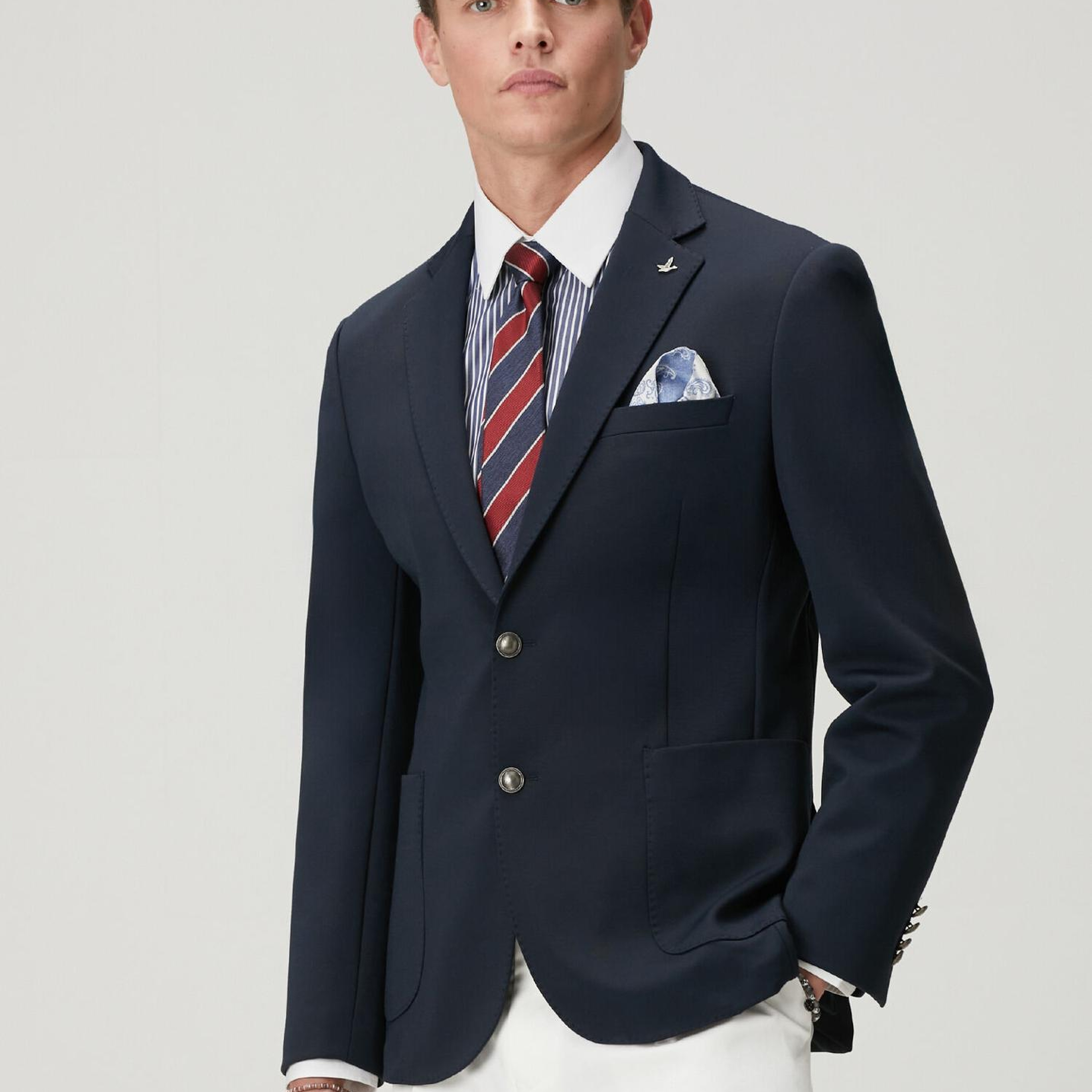 Beymen Club Erkek Lacivert Örme Blazer