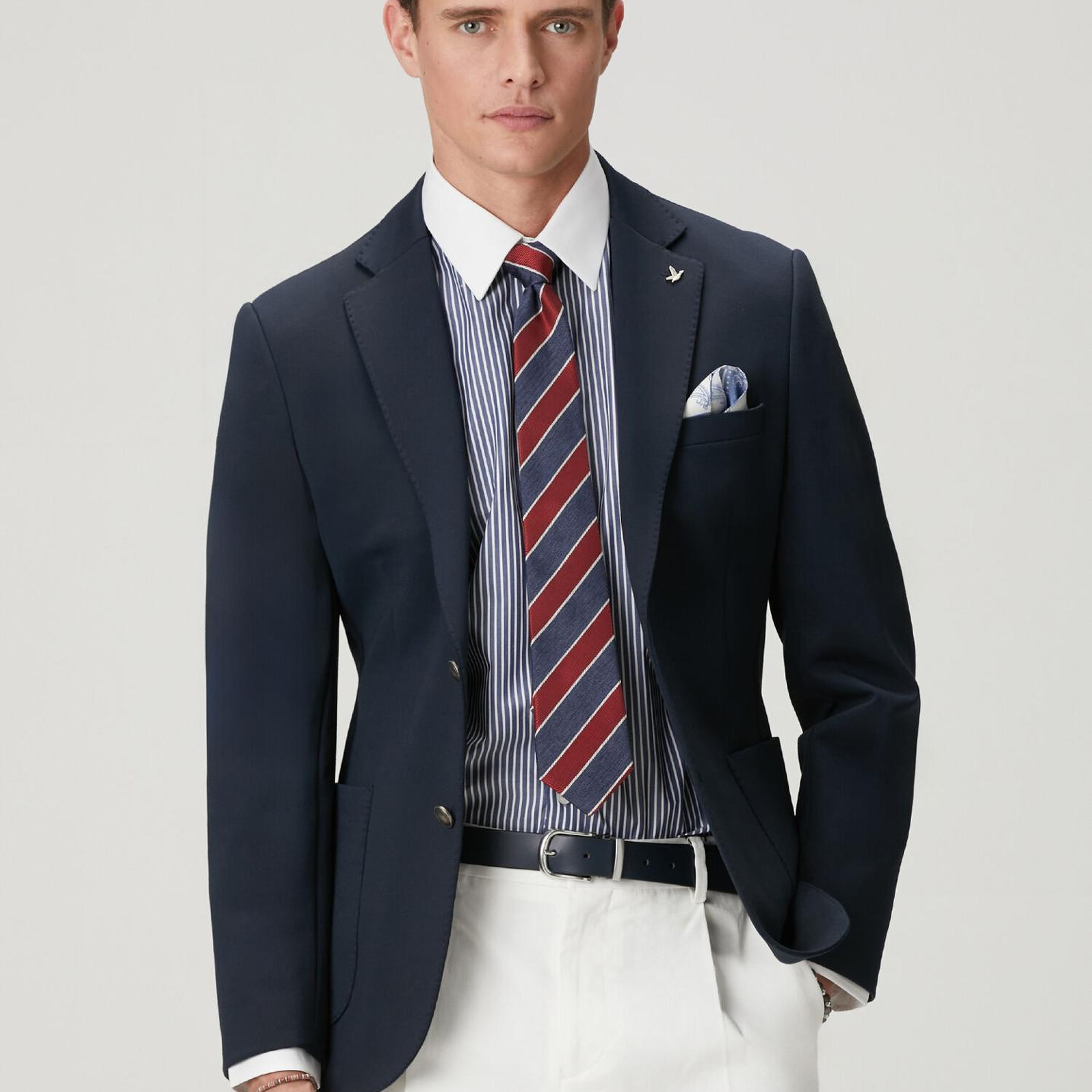 Beymen Club Erkek Lacivert Örme Blazer