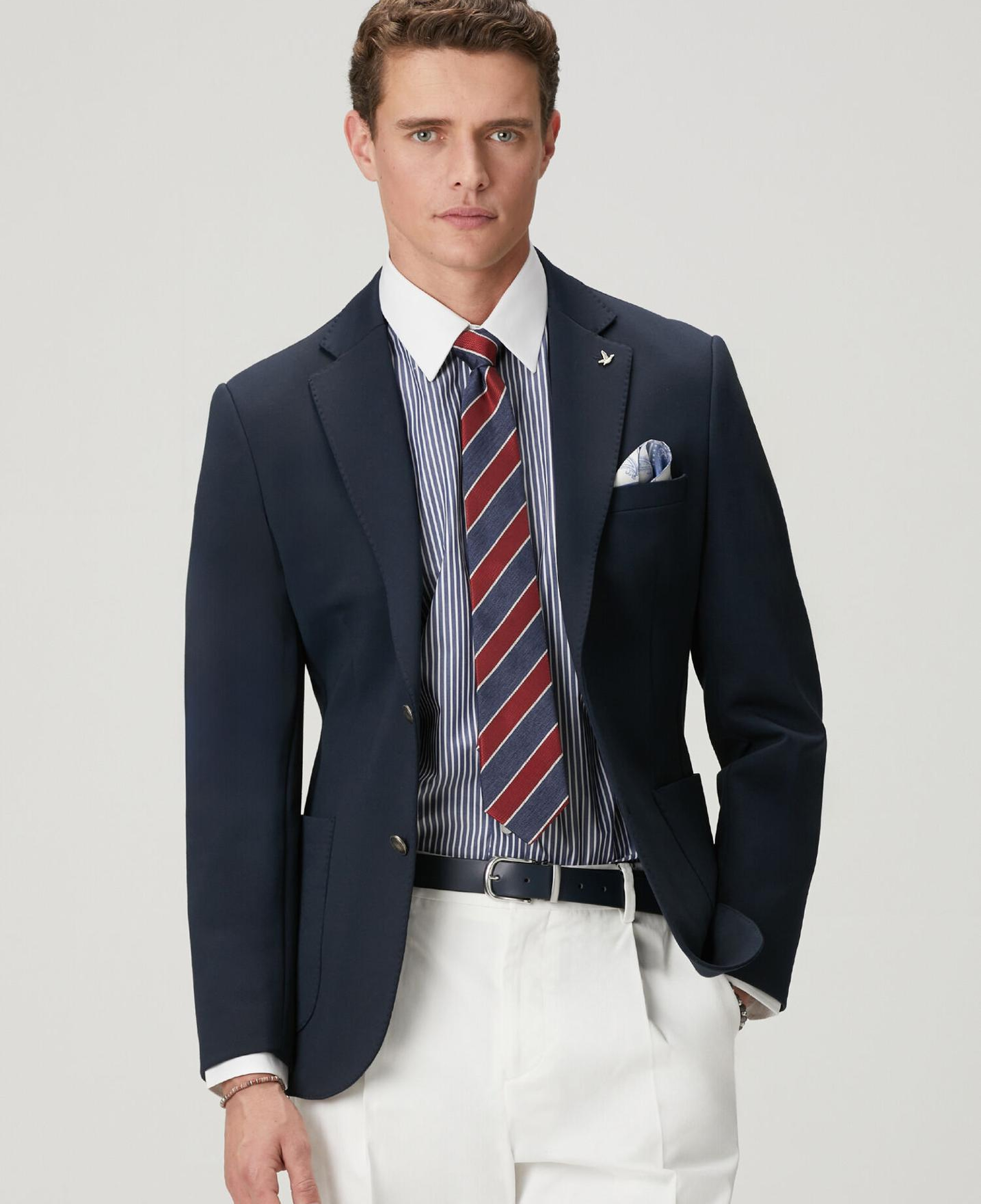 Beymen Club Erkek Lacivert Örme Blazer