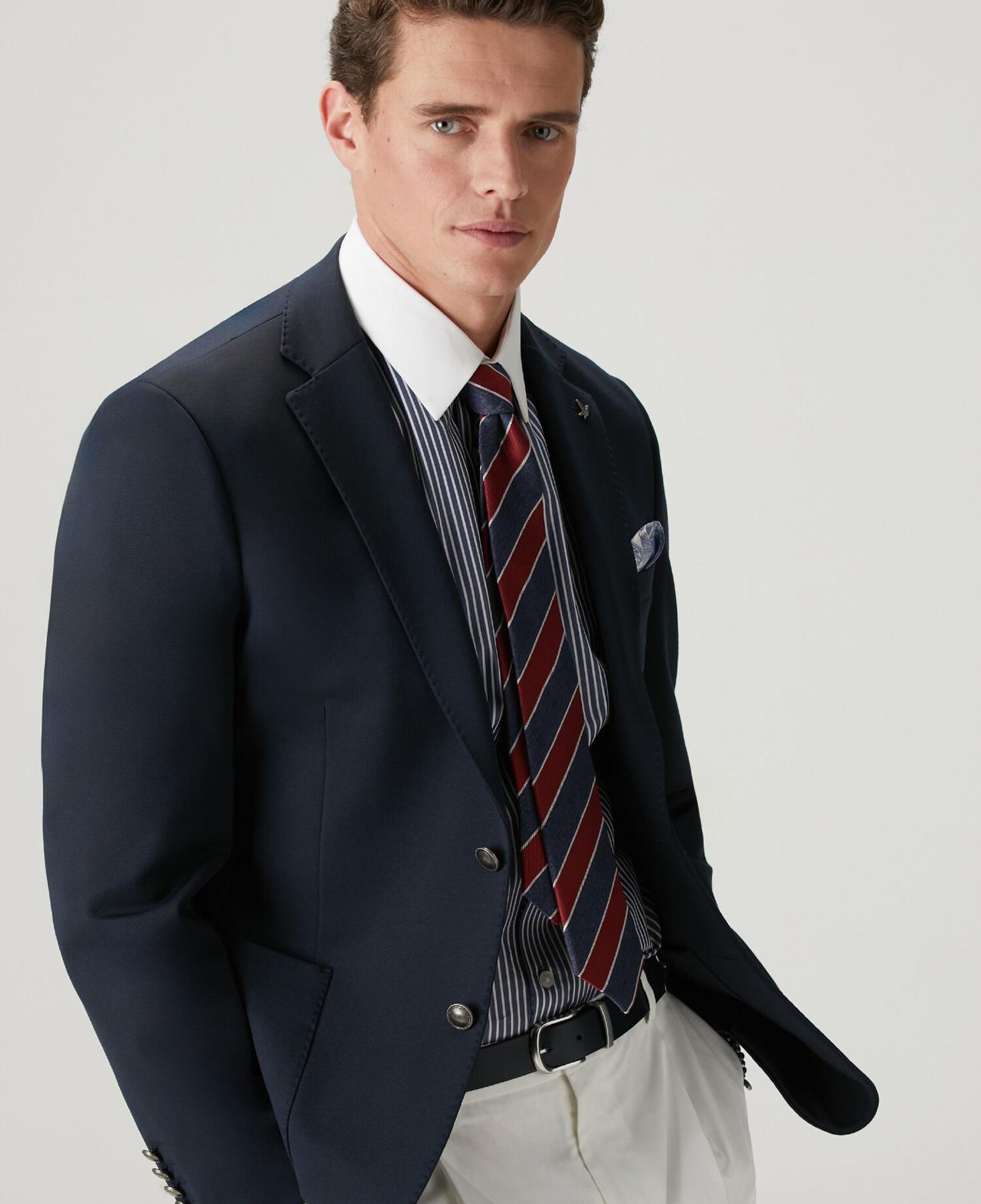 Beymen Club Erkek Lacivert Örme Blazer