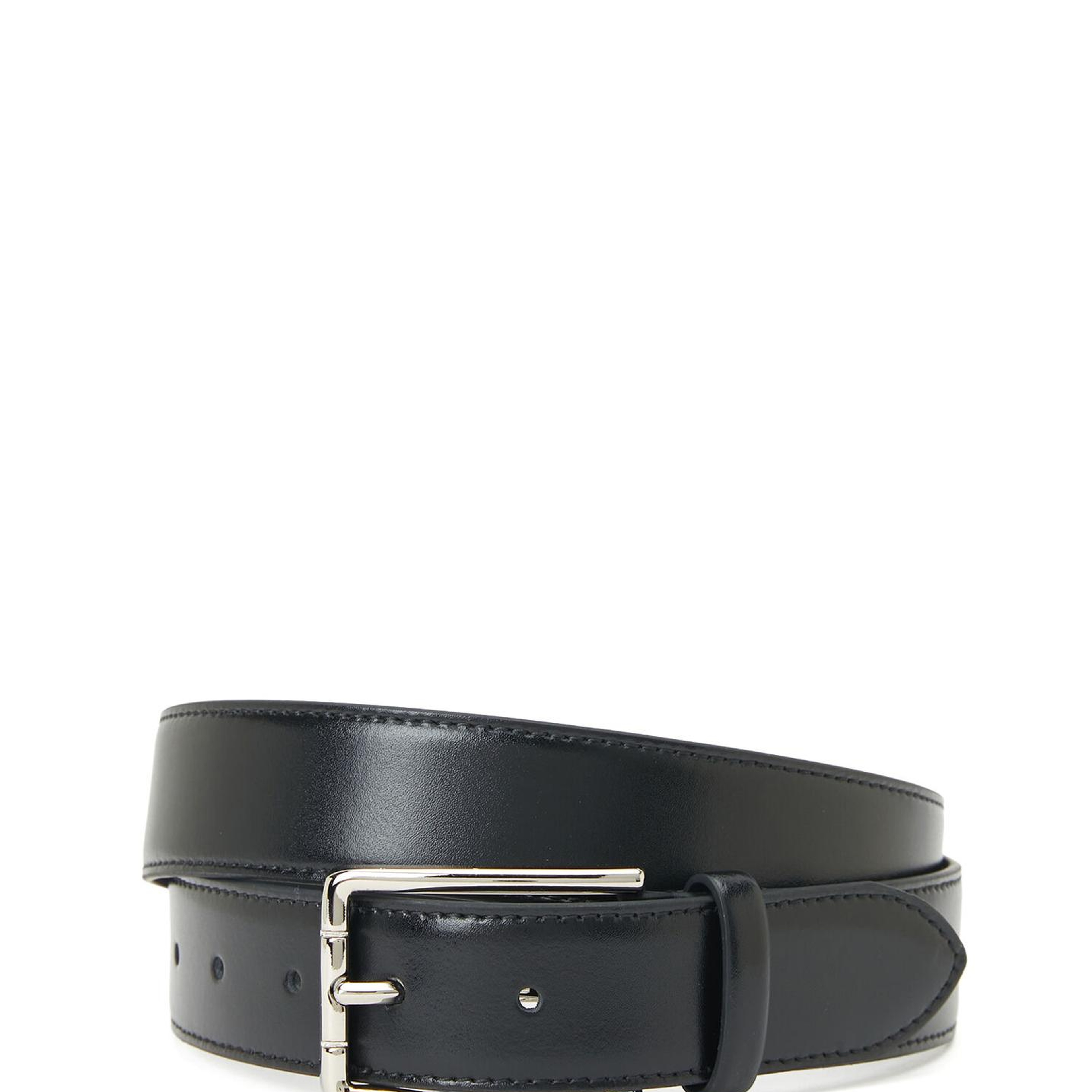 Beymen Club Erkek Siyah Deri Kemer