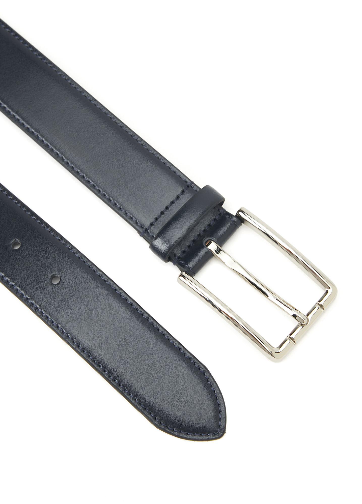 Beymen Club Erkek Lacivert Deri Kemer