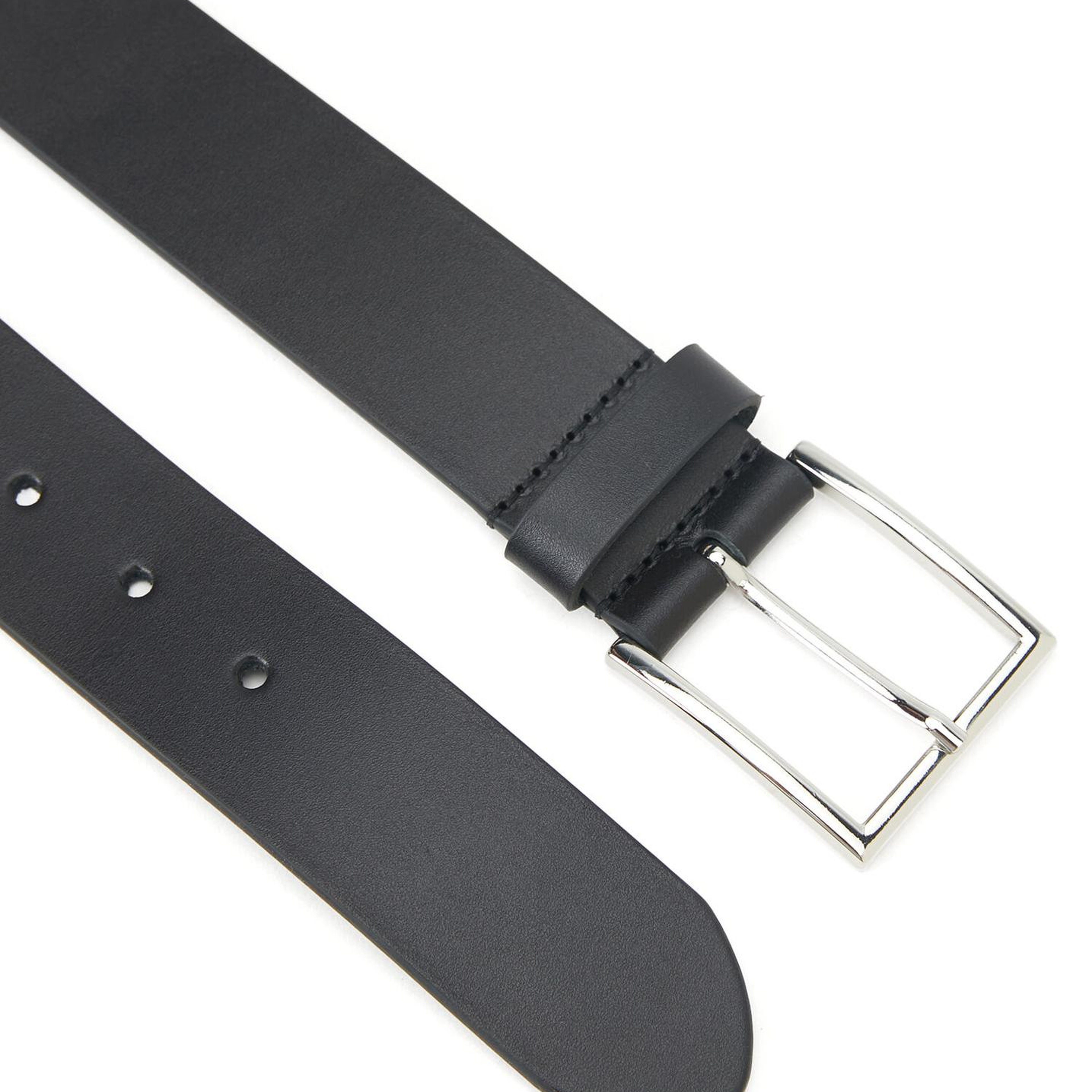 Beymen Club Erkek Siyah Deri Kemer