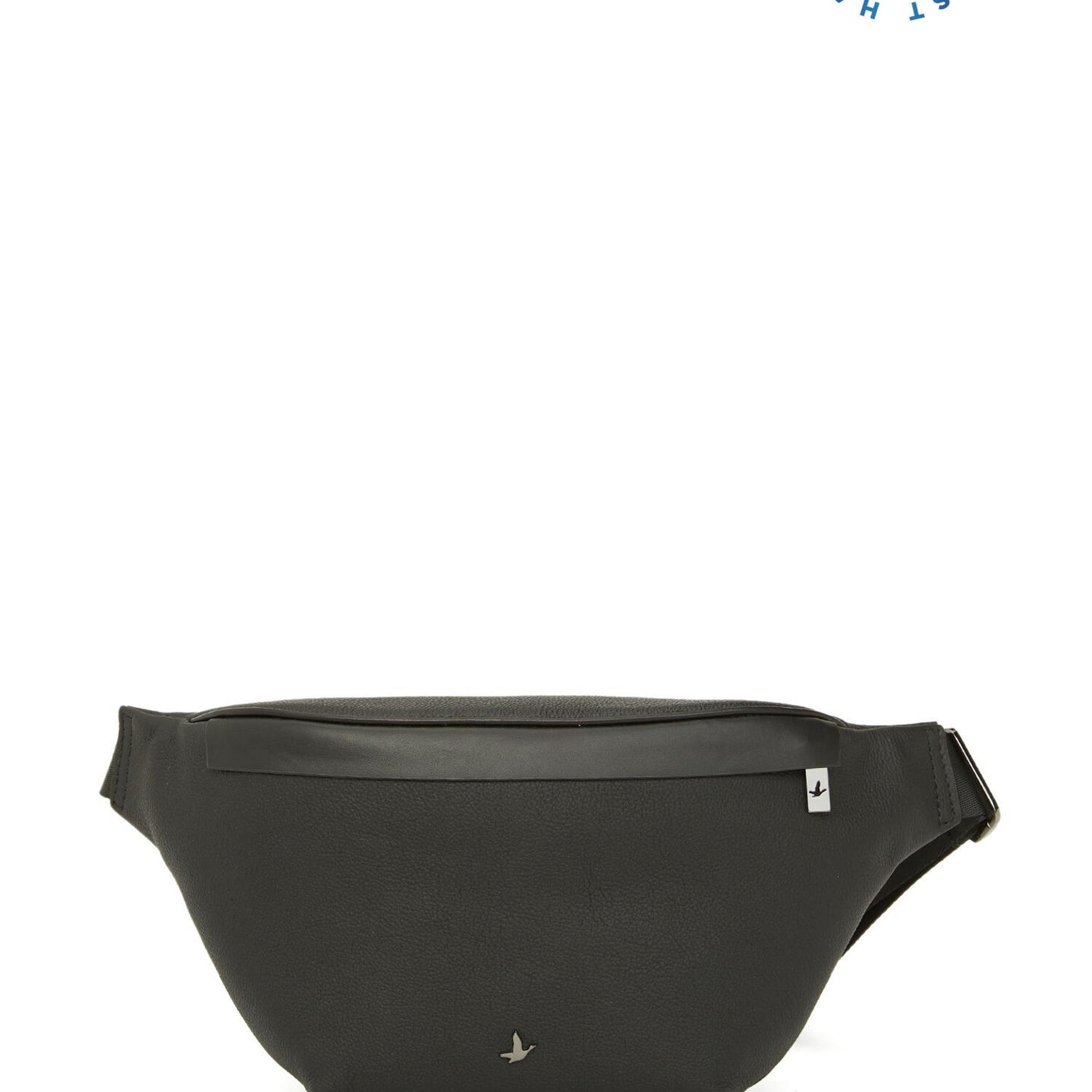 Beymen Club Erkek Siyah Deri Bel Çantası