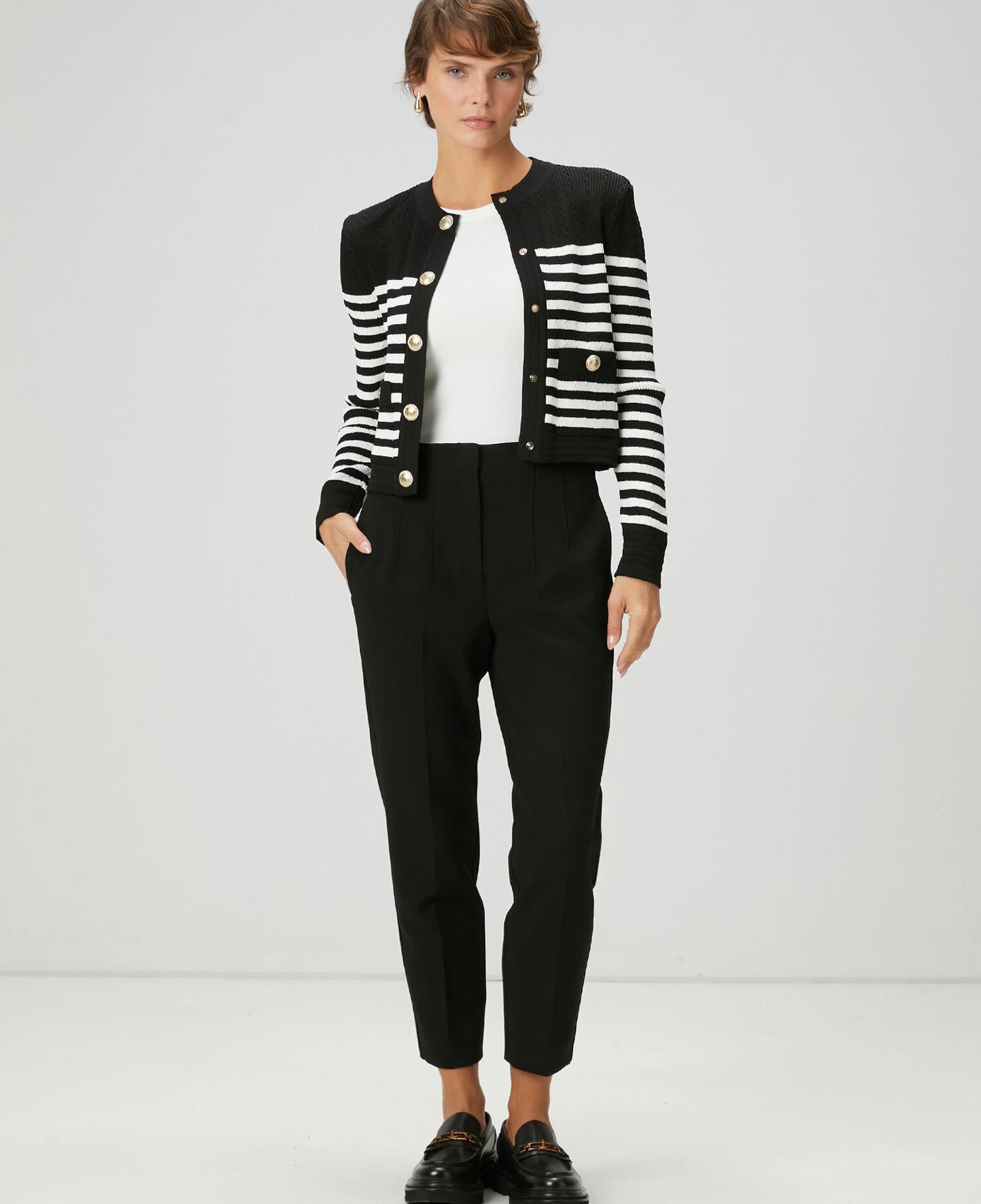 Beymen Club Kadın Siyah Slim Cigarette Pantolon