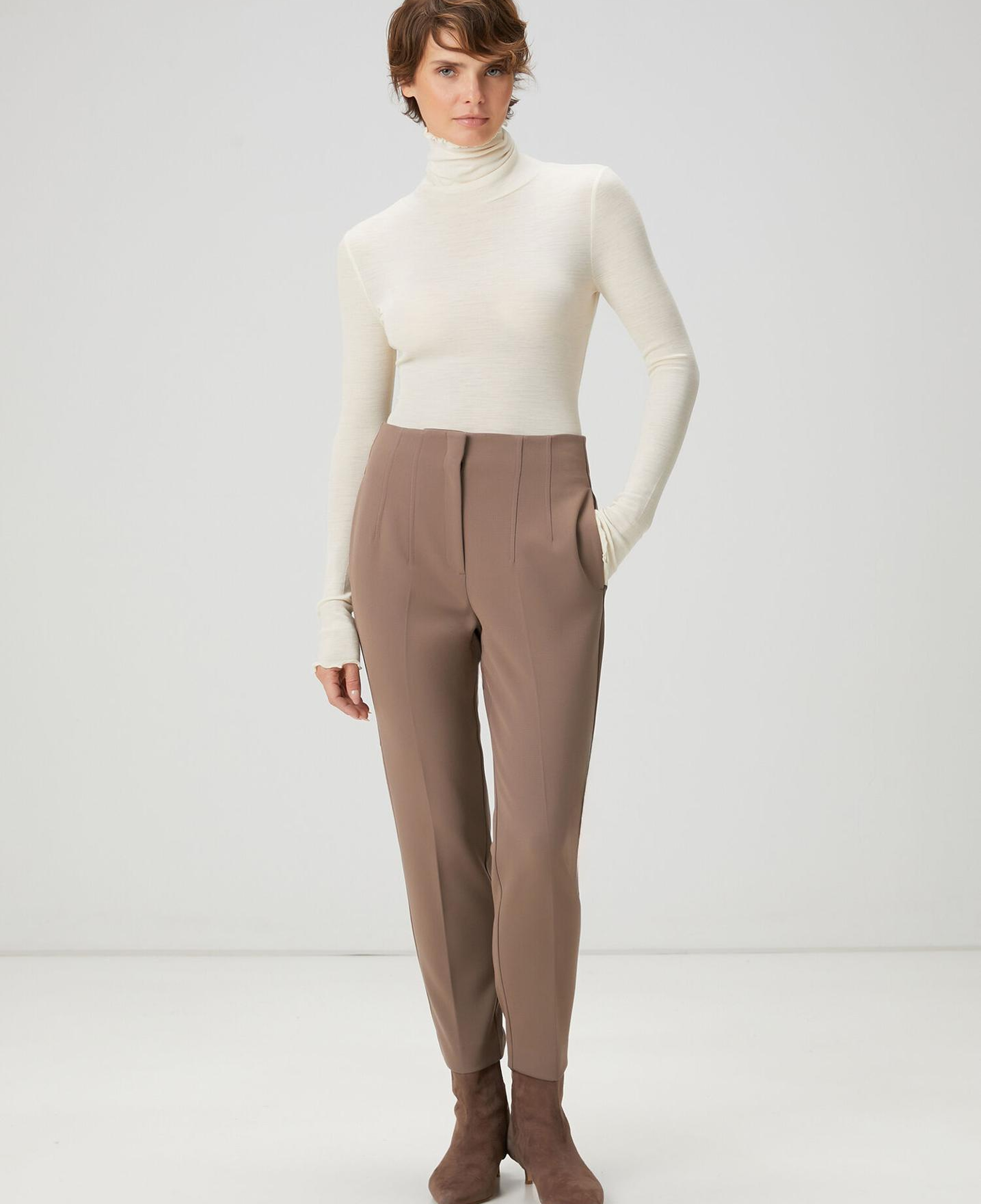 Beymen Club Kadın Vizon Slim Cigarette Pantolon