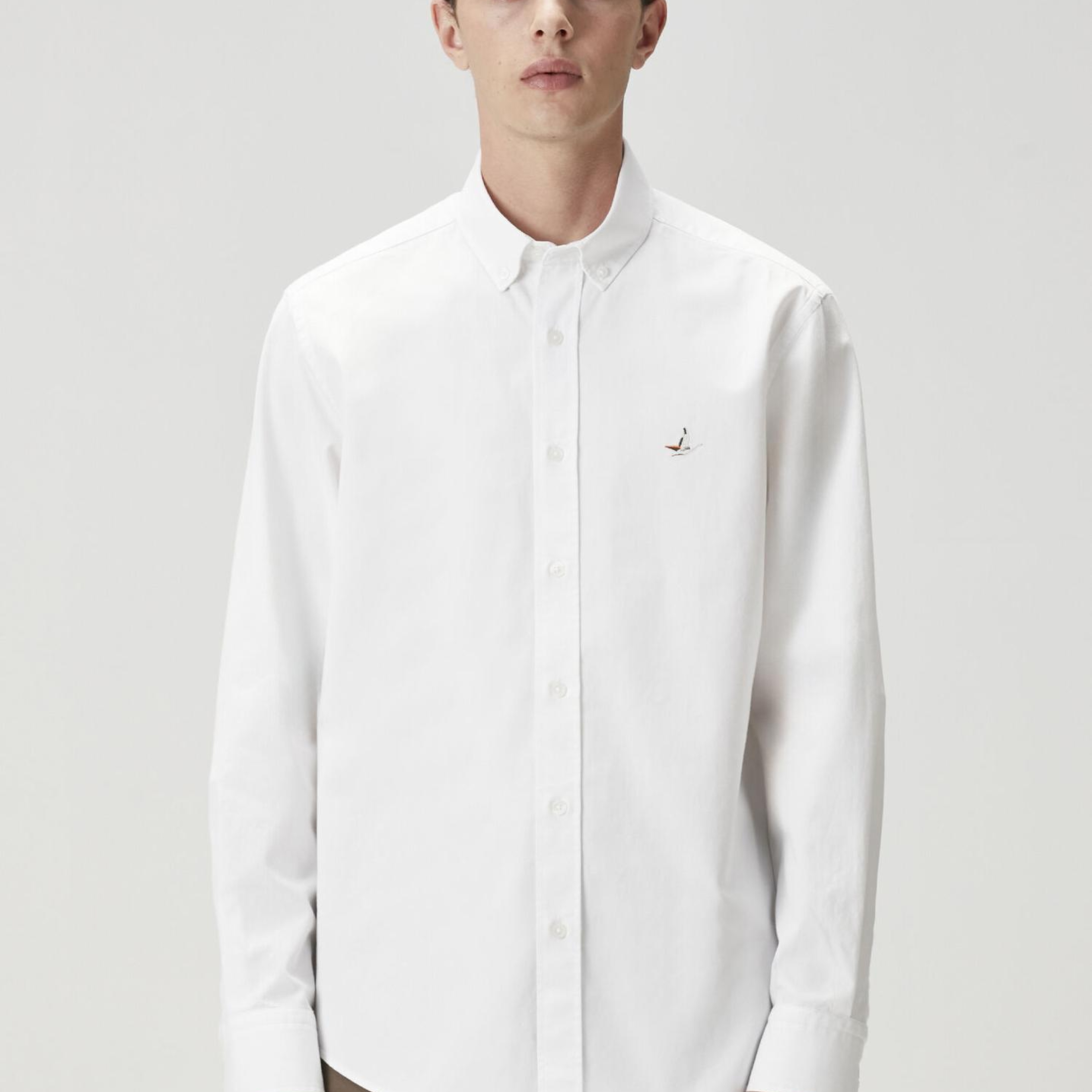 Beymen Club Erkek Comfort Fit Beyaz Gabardin Dokulu Gömlek