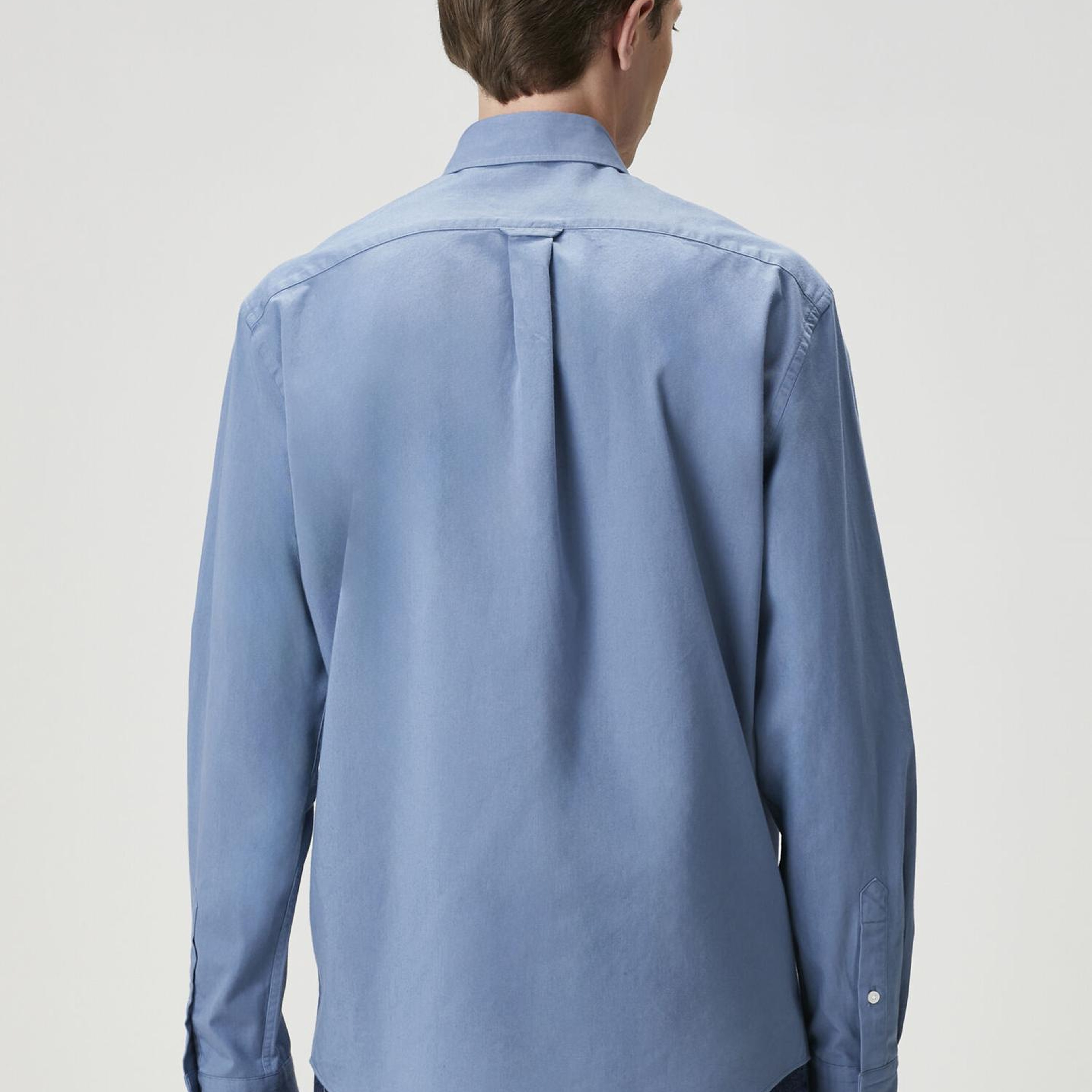 Beymen Club Erkek Comfort Fit Mavi Gabardin Doku Gömlek