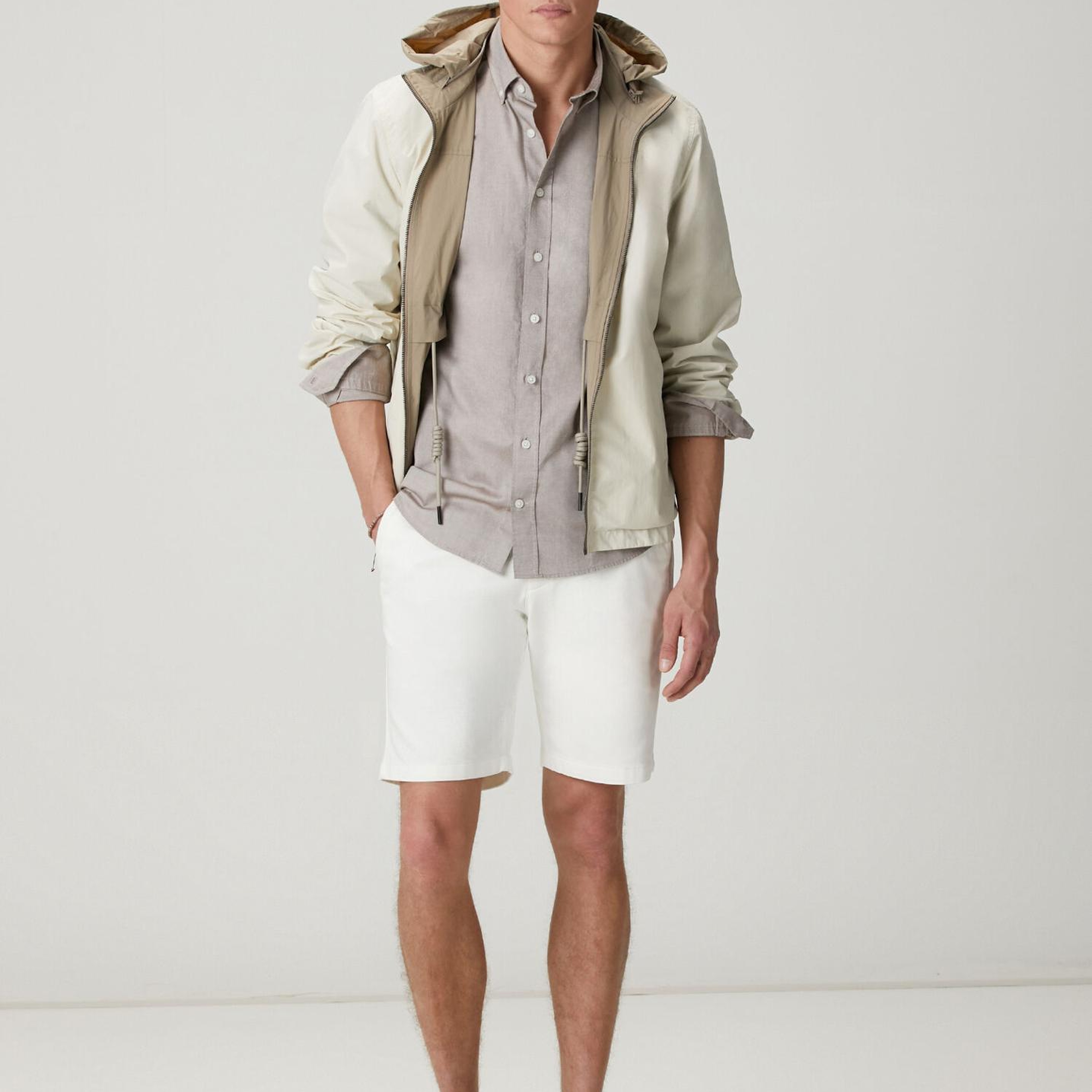 Beymen Club Erkek Comfort Fit Vizon Oxford Gömlek