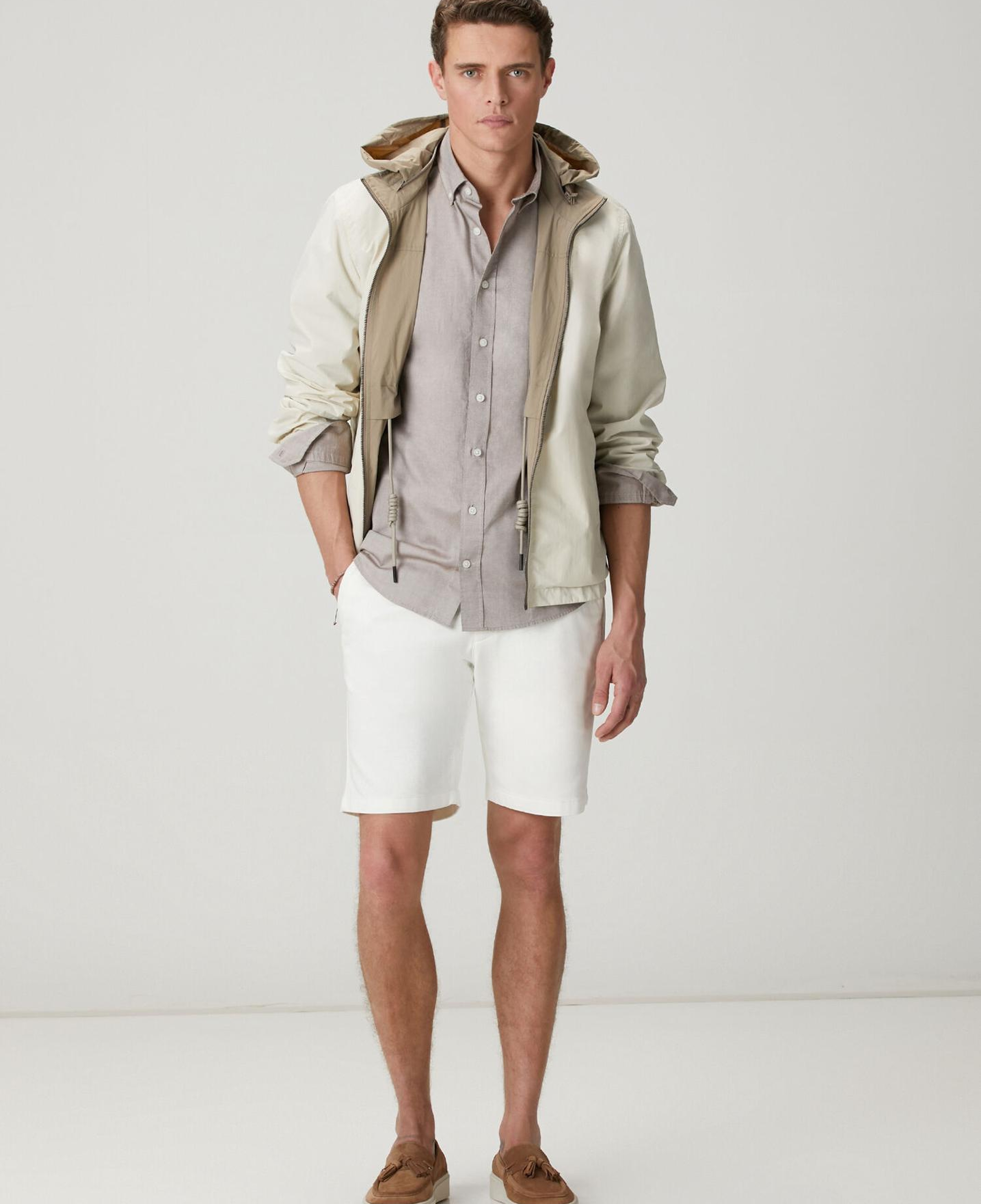 Beymen Club Erkek Comfort Fit Vizon Oxford Gömlek