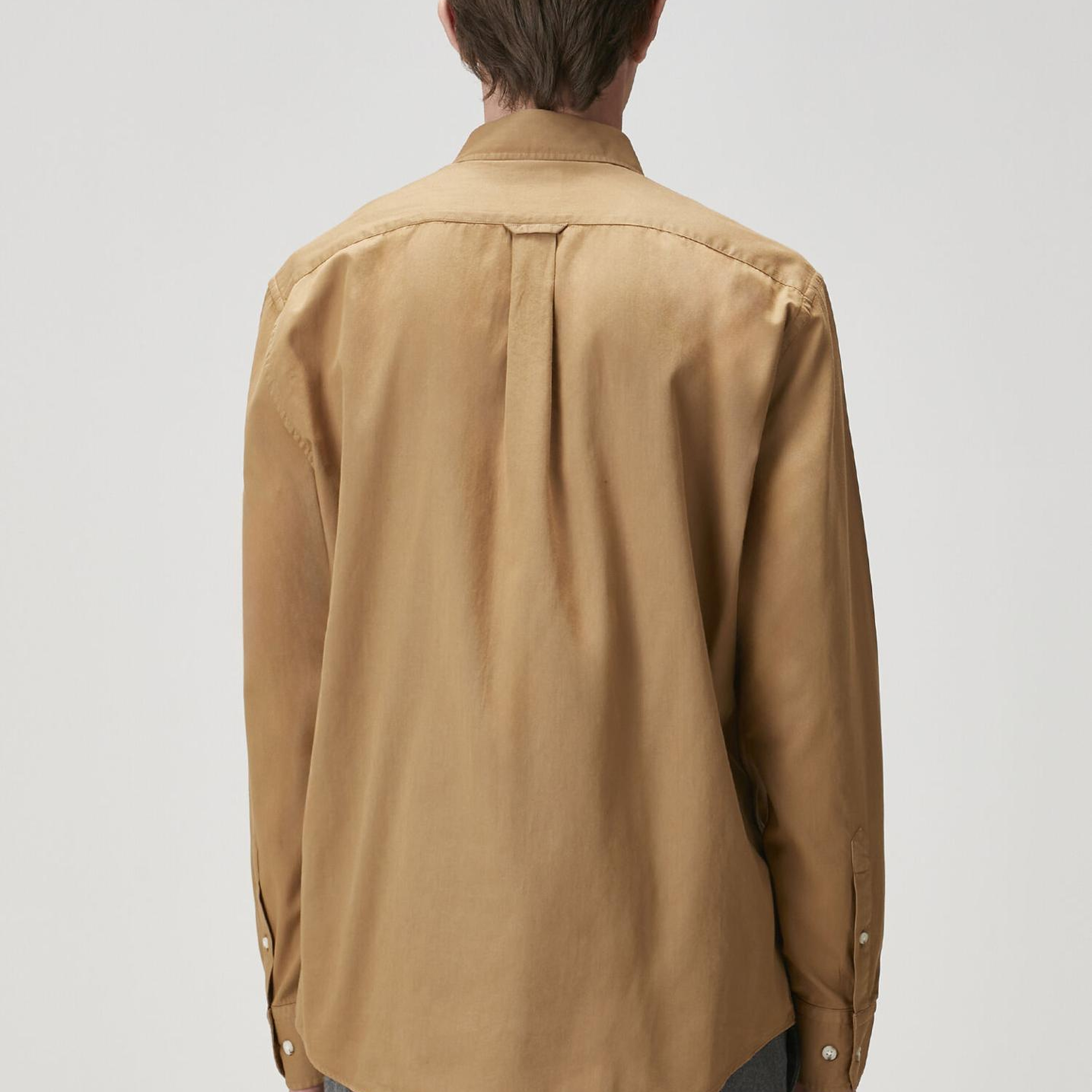 Beymen Club Erkek Comfort Fit Deve Tüyü Gabardin Doku Gömlek