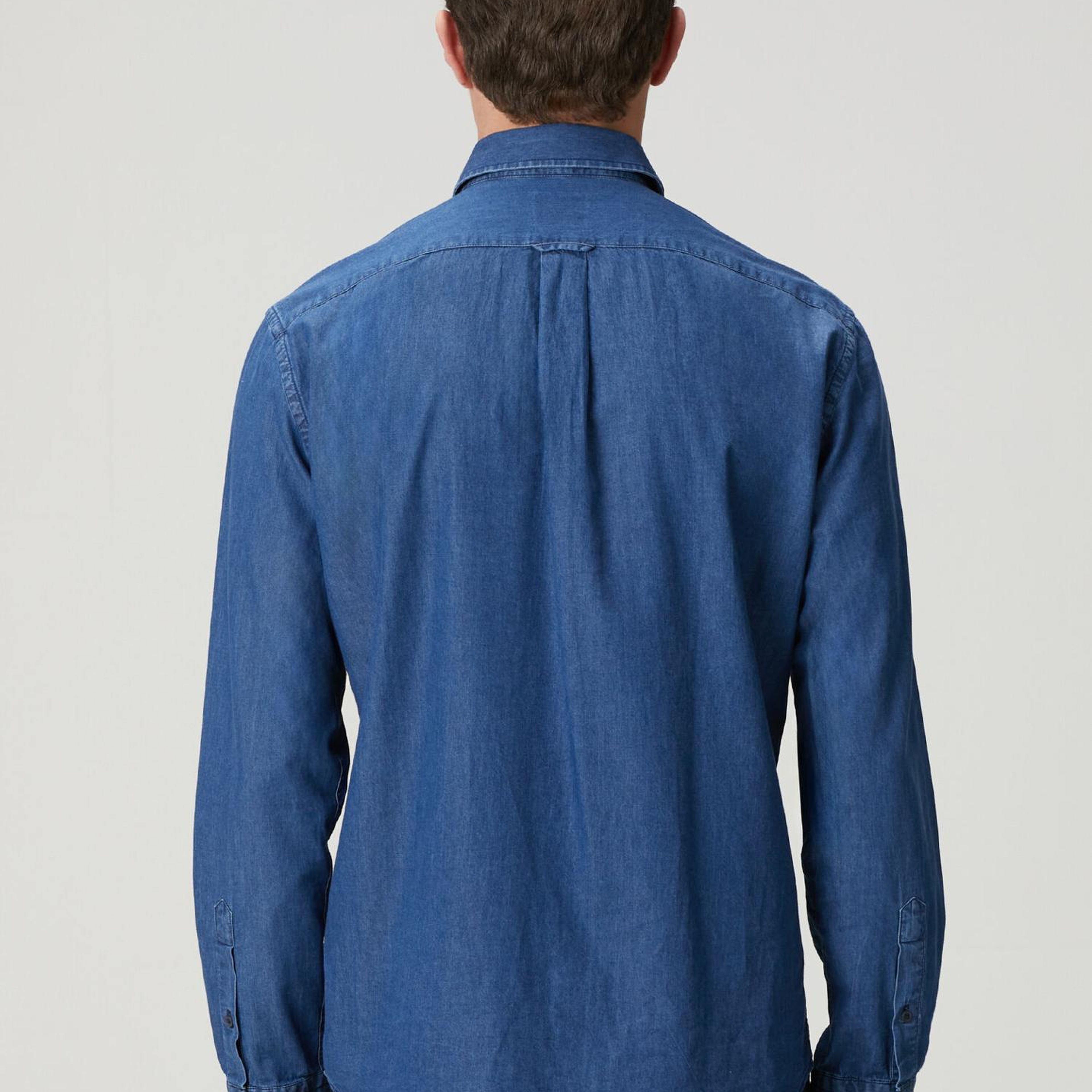 Beymen Club Erkek Comfort Fit Lacivert Denim Gömlek