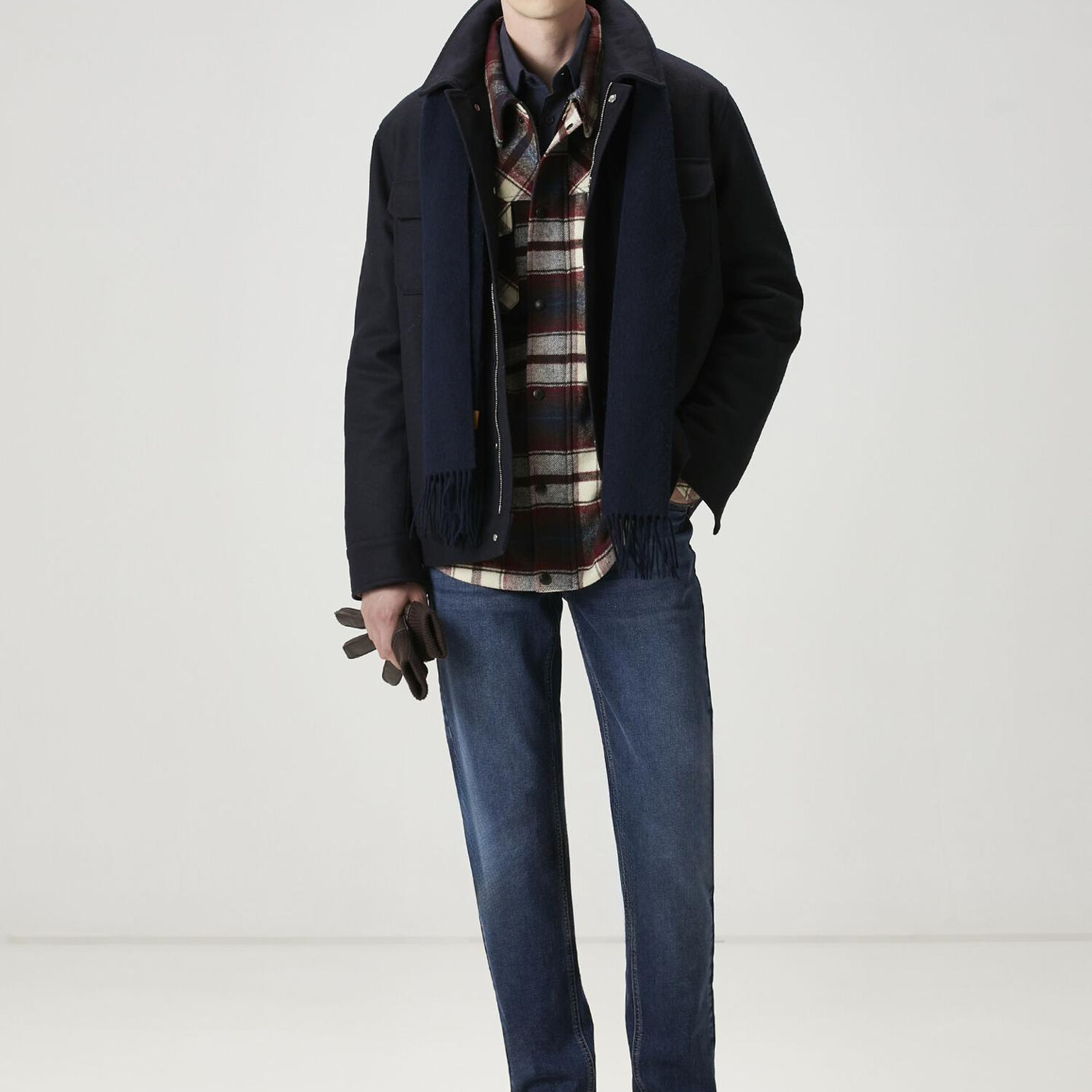 Beymen Club Erkek Mavi Yıkamalı Slim Fit Jean Pantolon