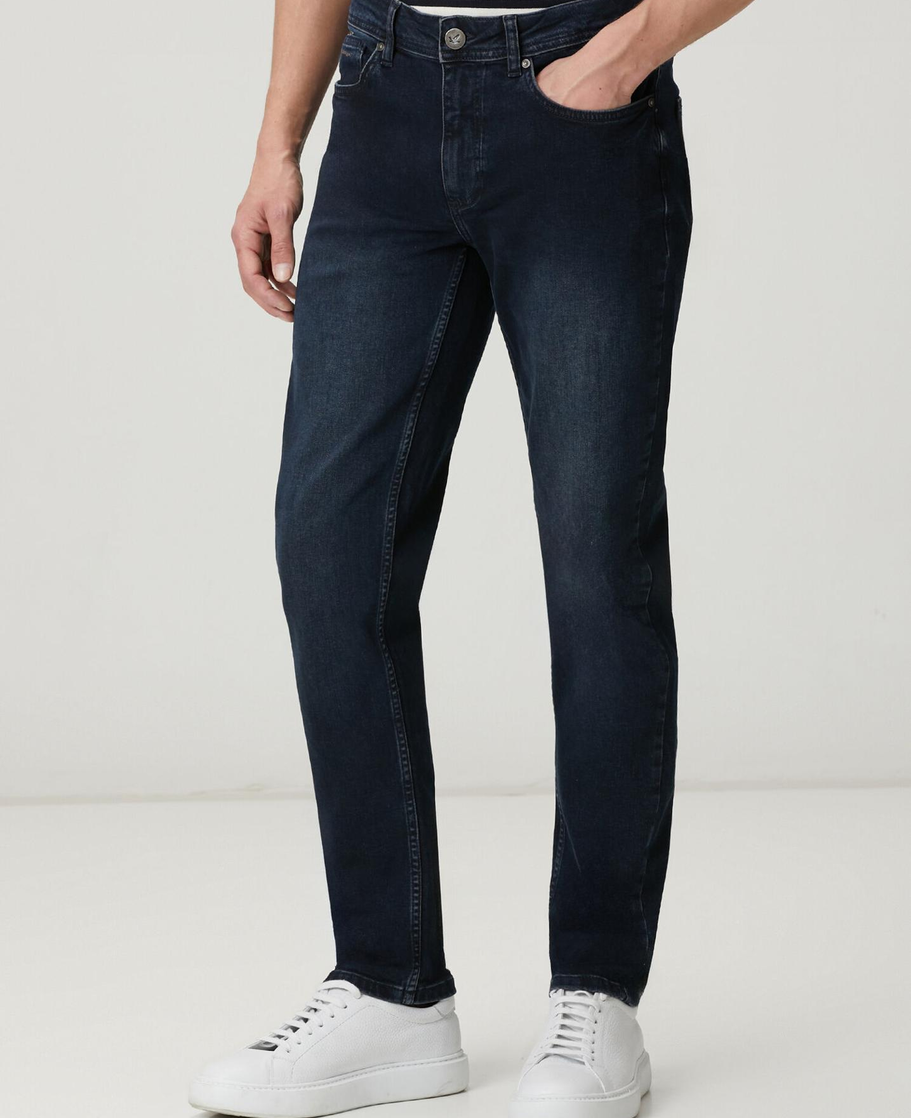 Beymen Club Erkek Slim Fit İndigo Jean Pantolon