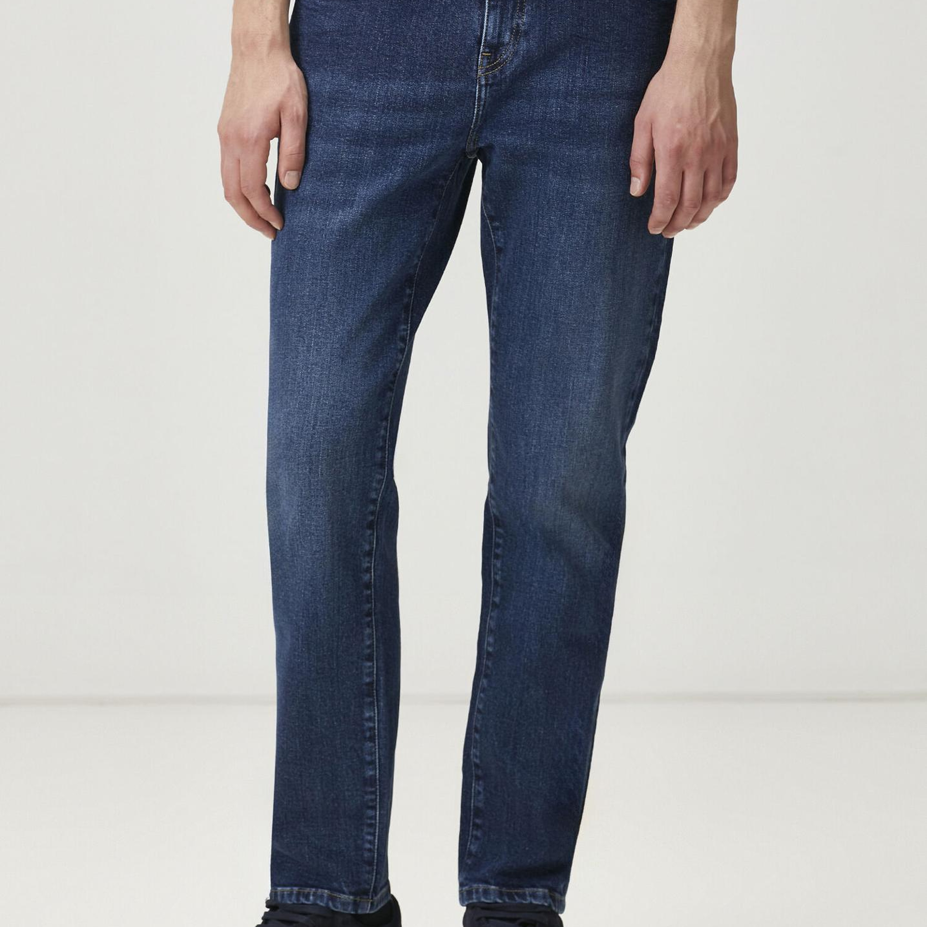 Beymen Club Erkek Tapered Fit Koyu Mavi Jean Pantolon