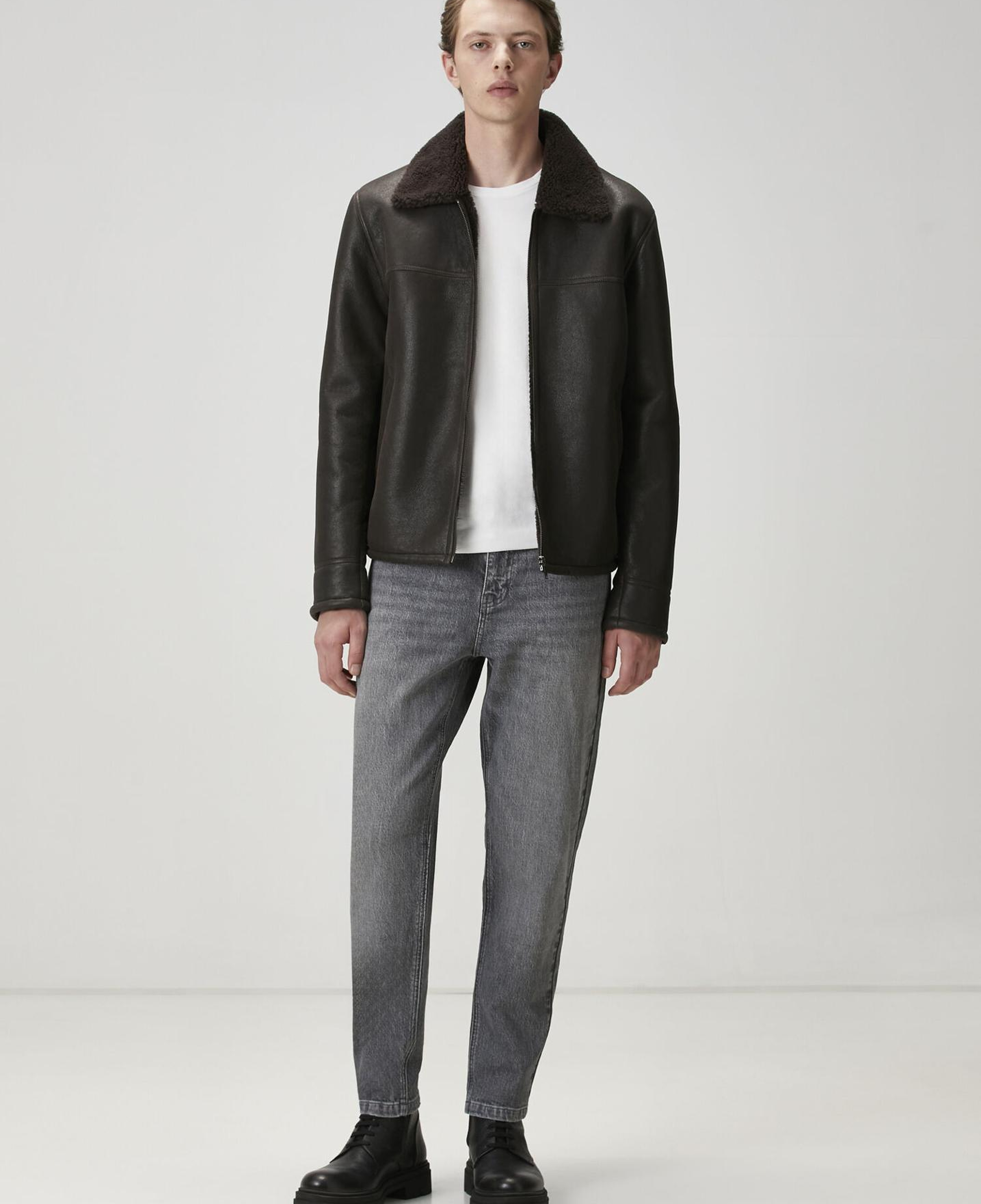 Beymen Club Erkek Gri Yıkamalı Tapered Fit Jean Pantolon