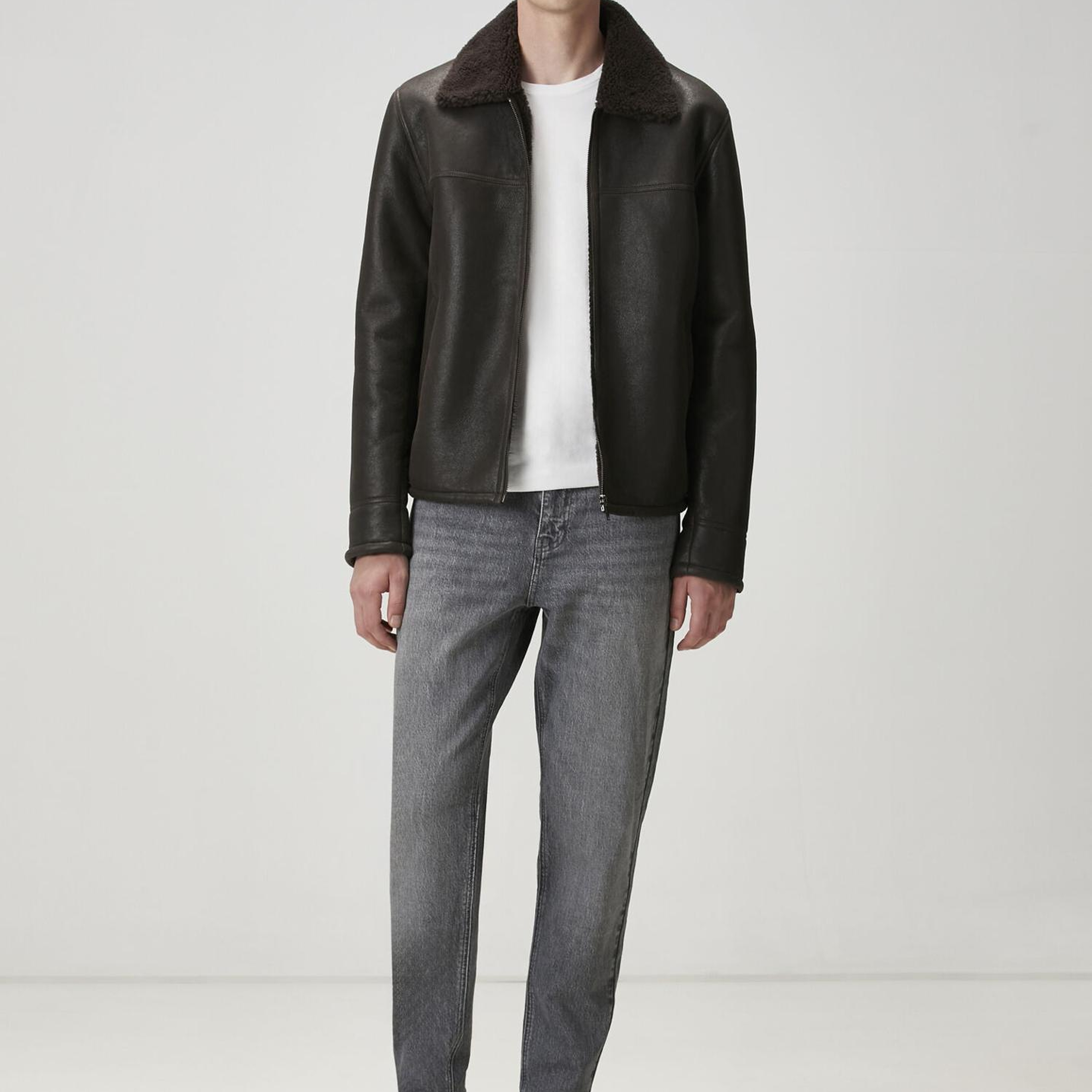 Beymen Club Erkek Gri Yıkamalı Tapered Fit Jean Pantolon