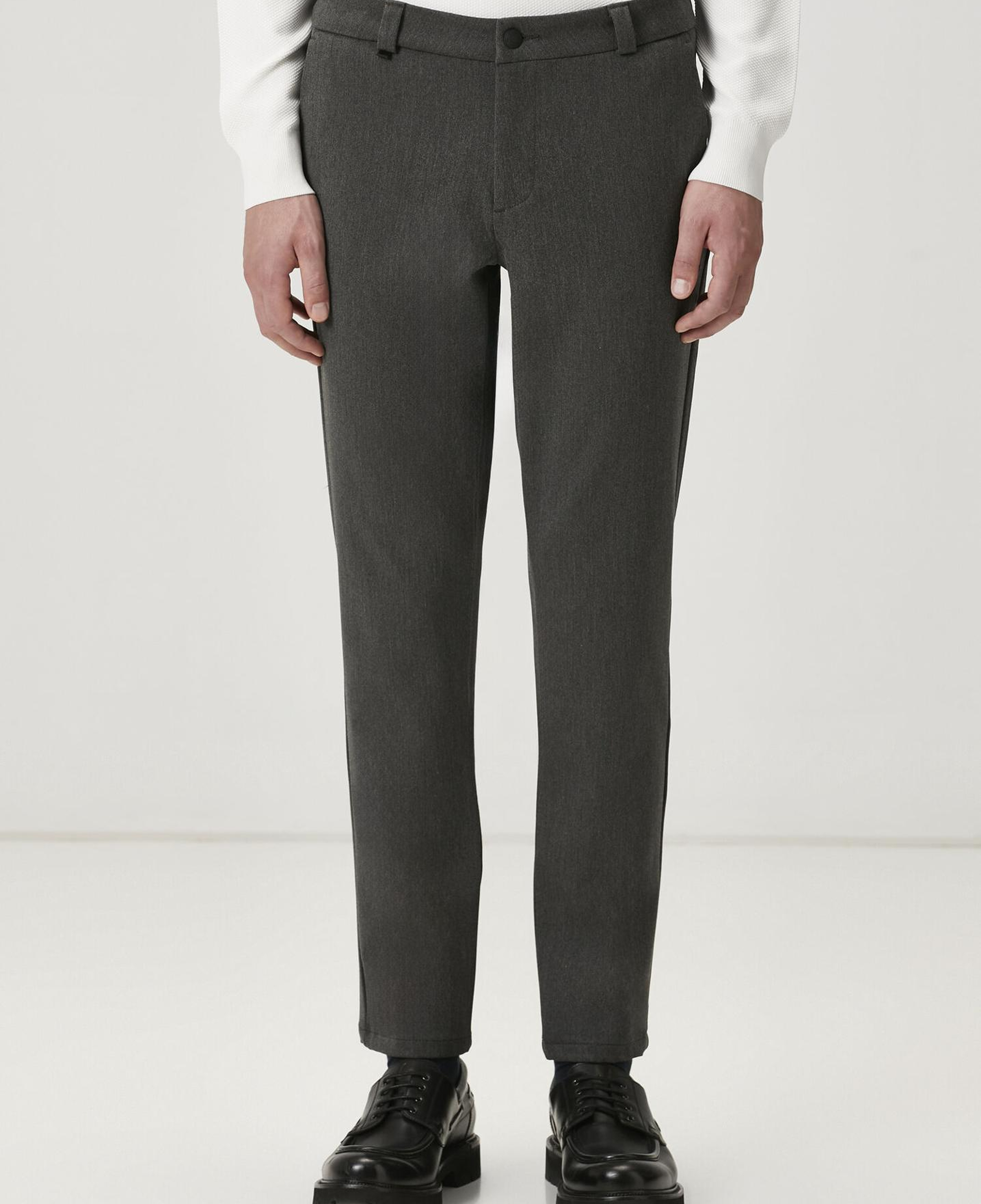 Beymen Club Erkek Slim Fit Jasmin Antrasit Melanj Chino Pantolon