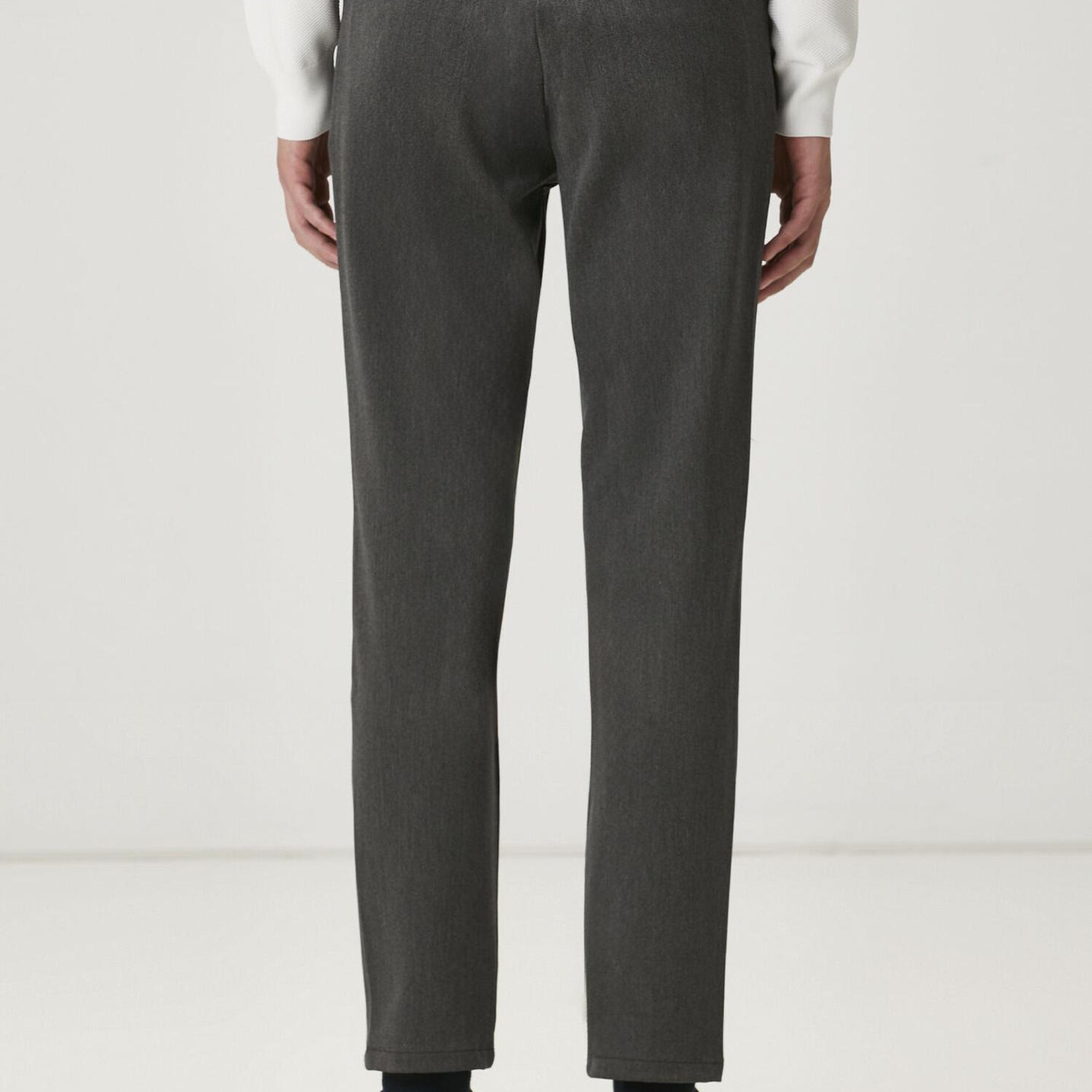 Beymen Club Erkek Slim Fit Jasmin Antrasit Melanj Chino Pantolon