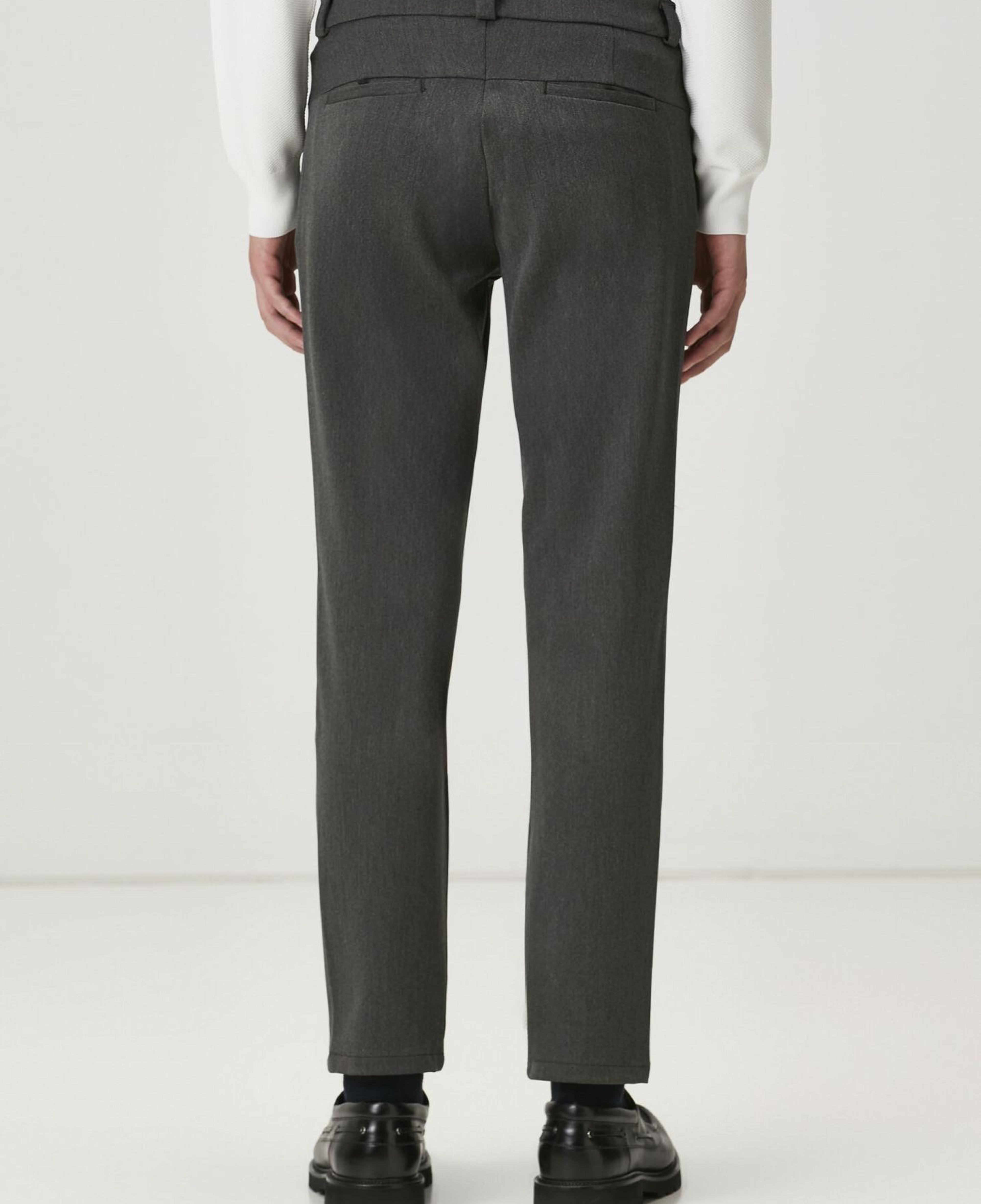 Beymen Club Erkek Slim Fit Jasmin Antrasit Melanj Chino Pantolon