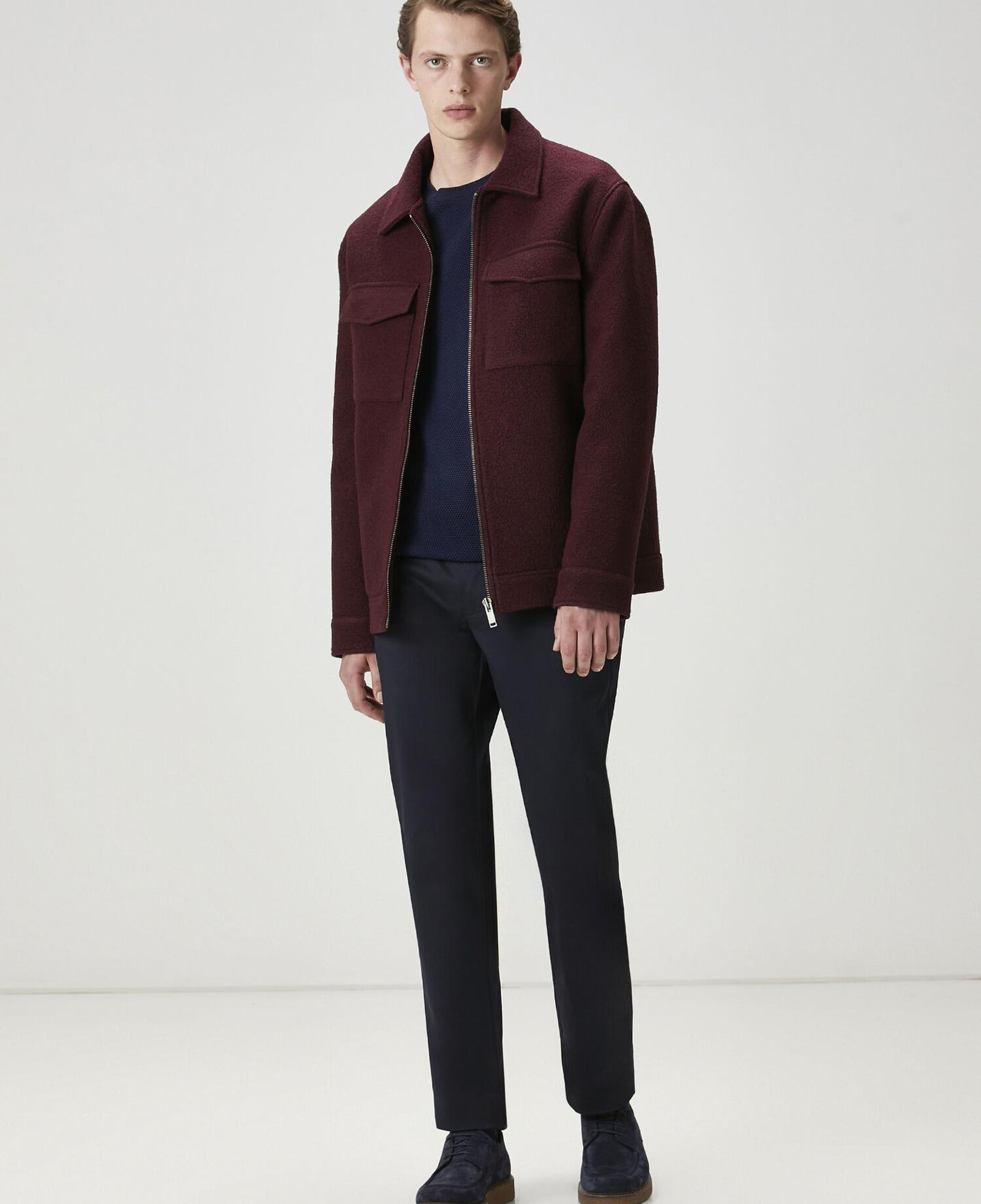 Beymen Club Erkek Lacivert Petek Örgü Dokulu Kazak