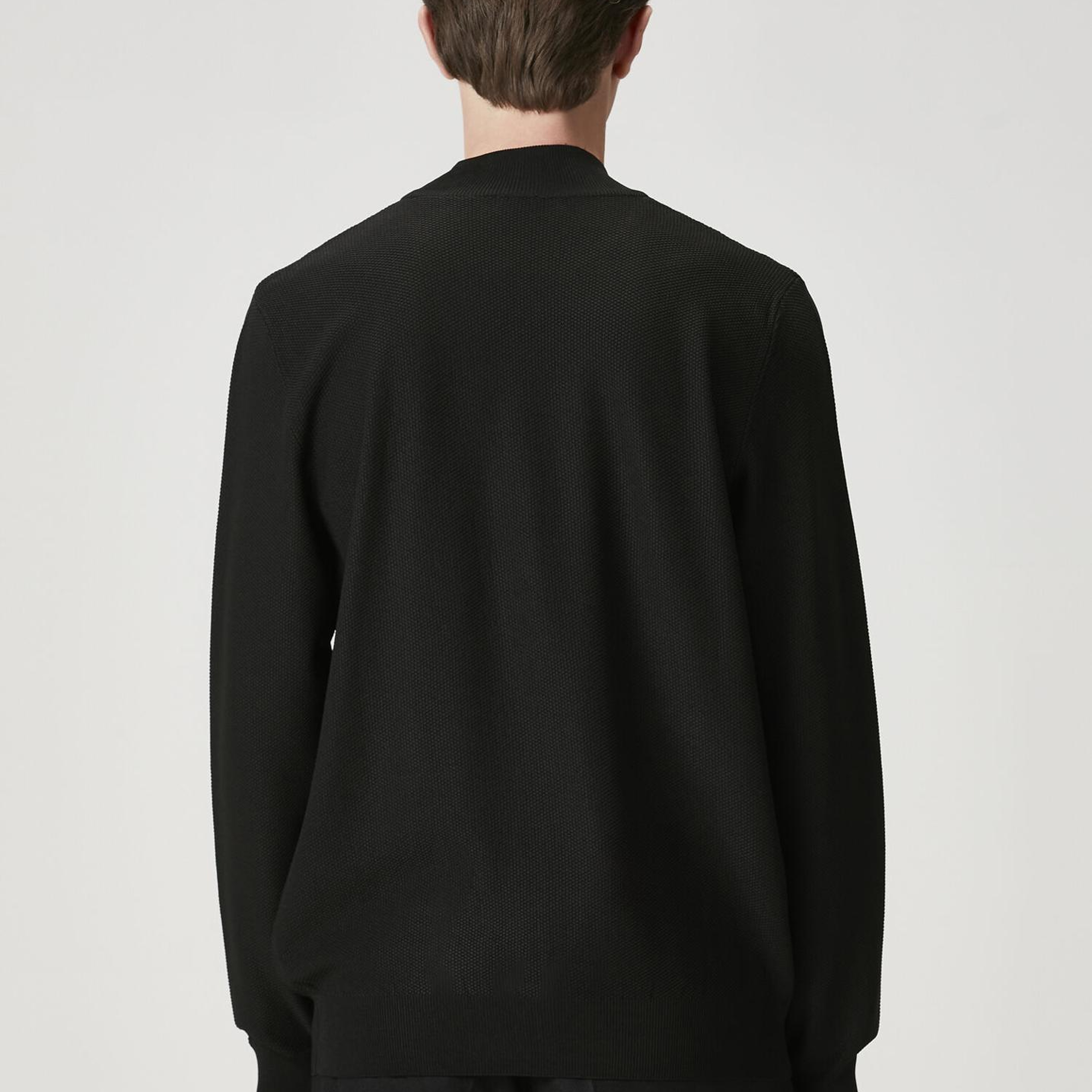 Beymen Club Erkek Siyah Yarım Balıkçı Yaka Kazak