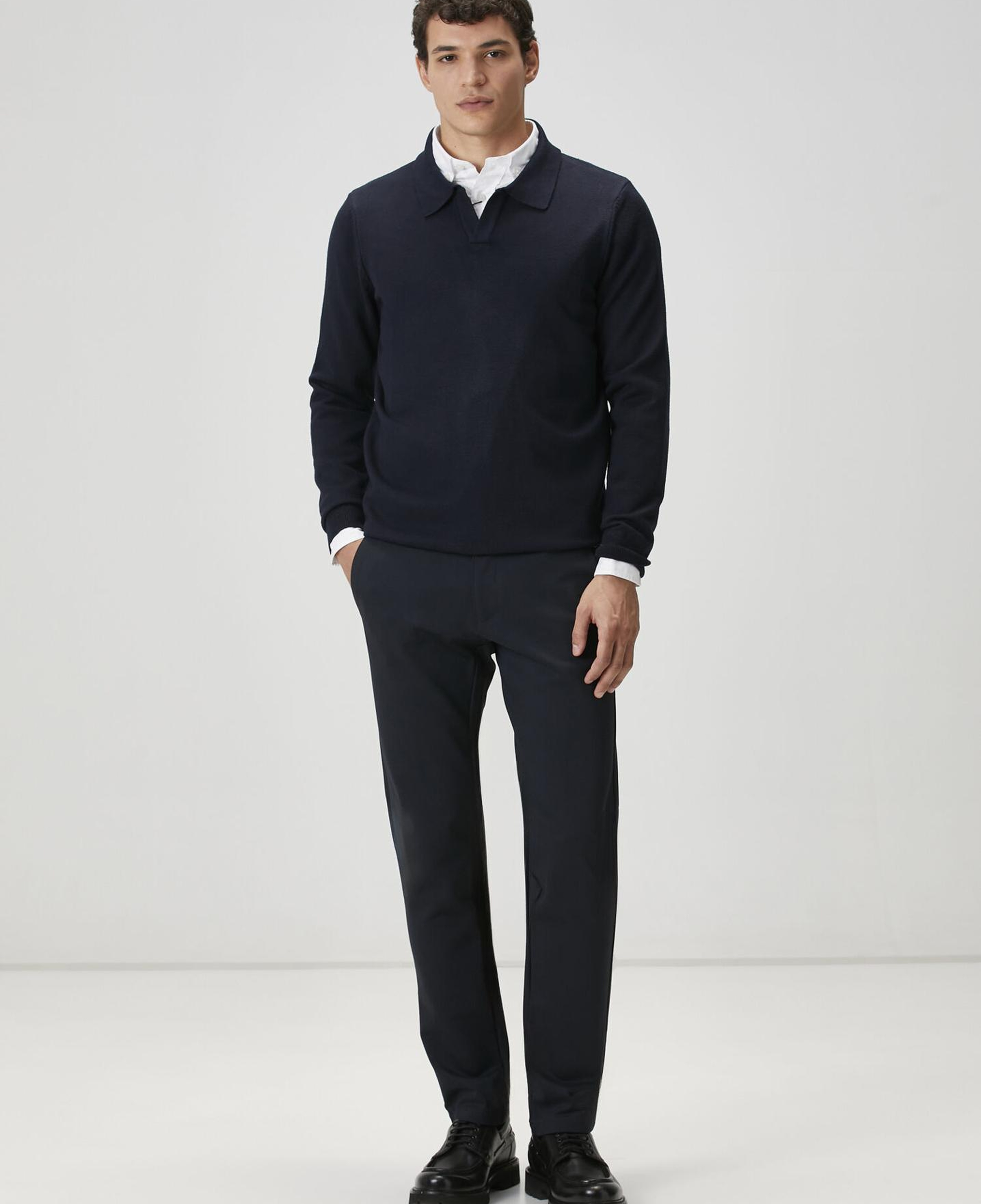 Beymen Club Erkek Lacivert Polo Yaka Triko