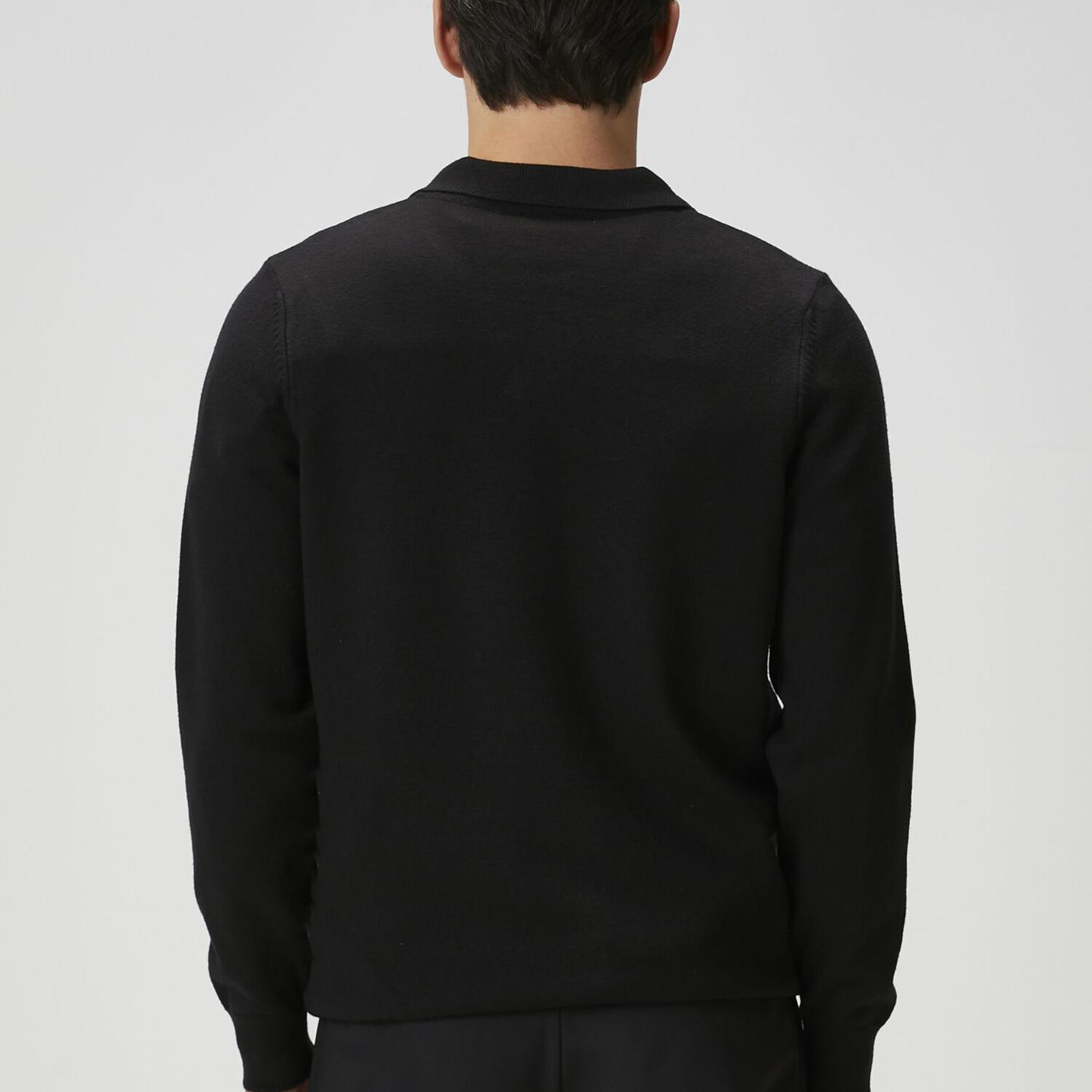 Beymen Club Erkek Siyah Polo Yaka Triko