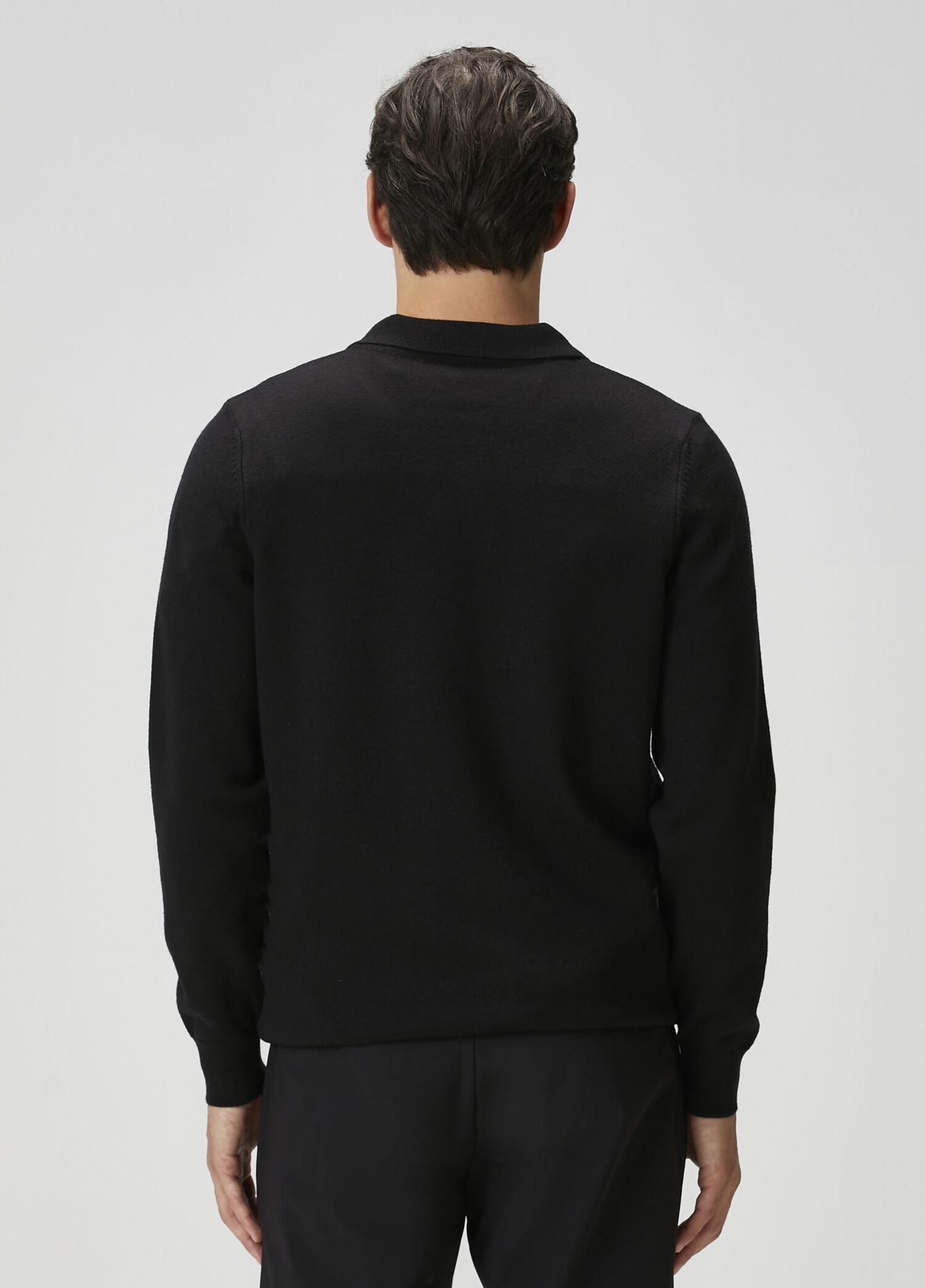 Beymen Club Erkek Siyah Polo Yaka Triko