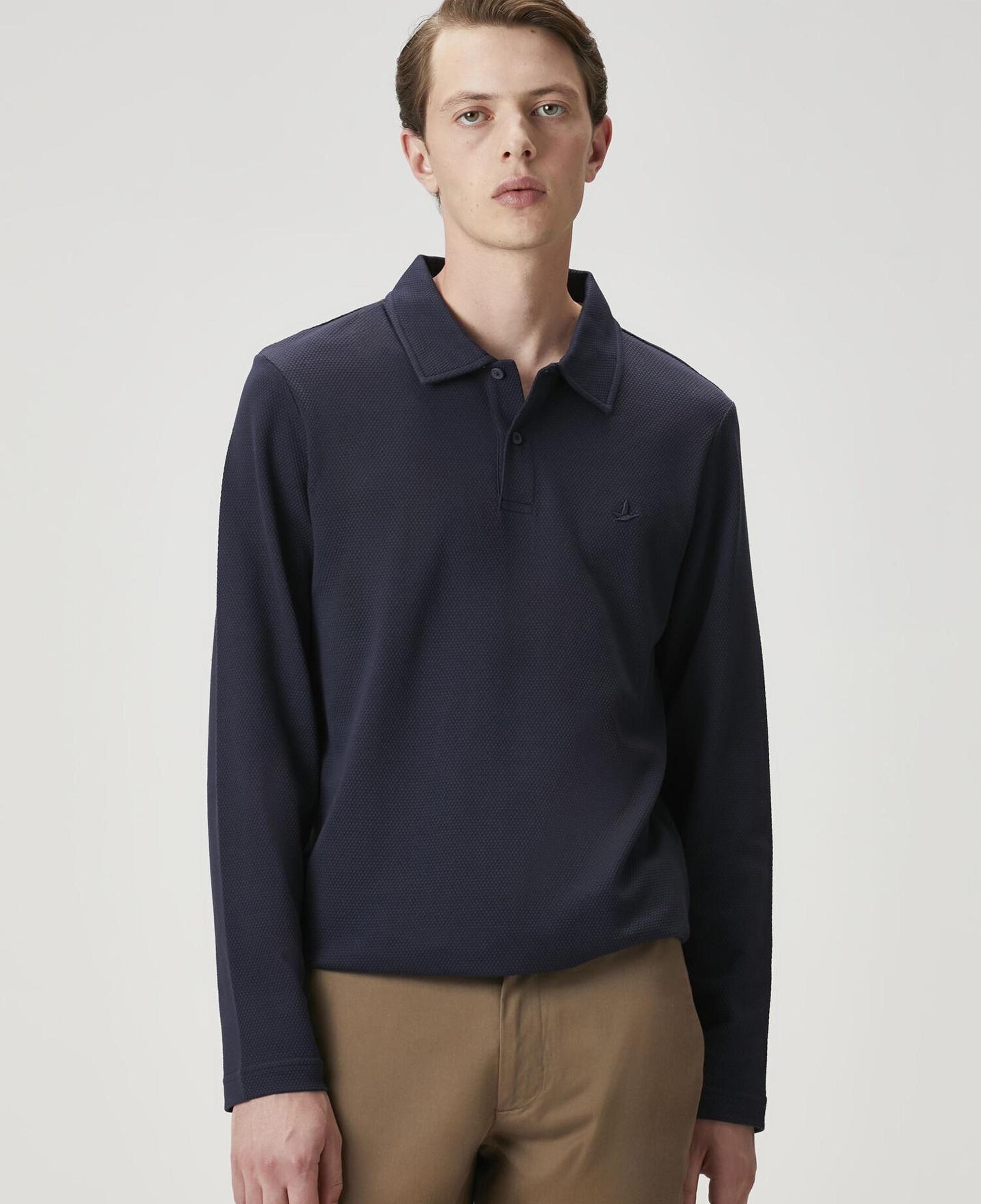 Beymen Club Erkek Comfort Fit Lacivert Polo Sweatshirt