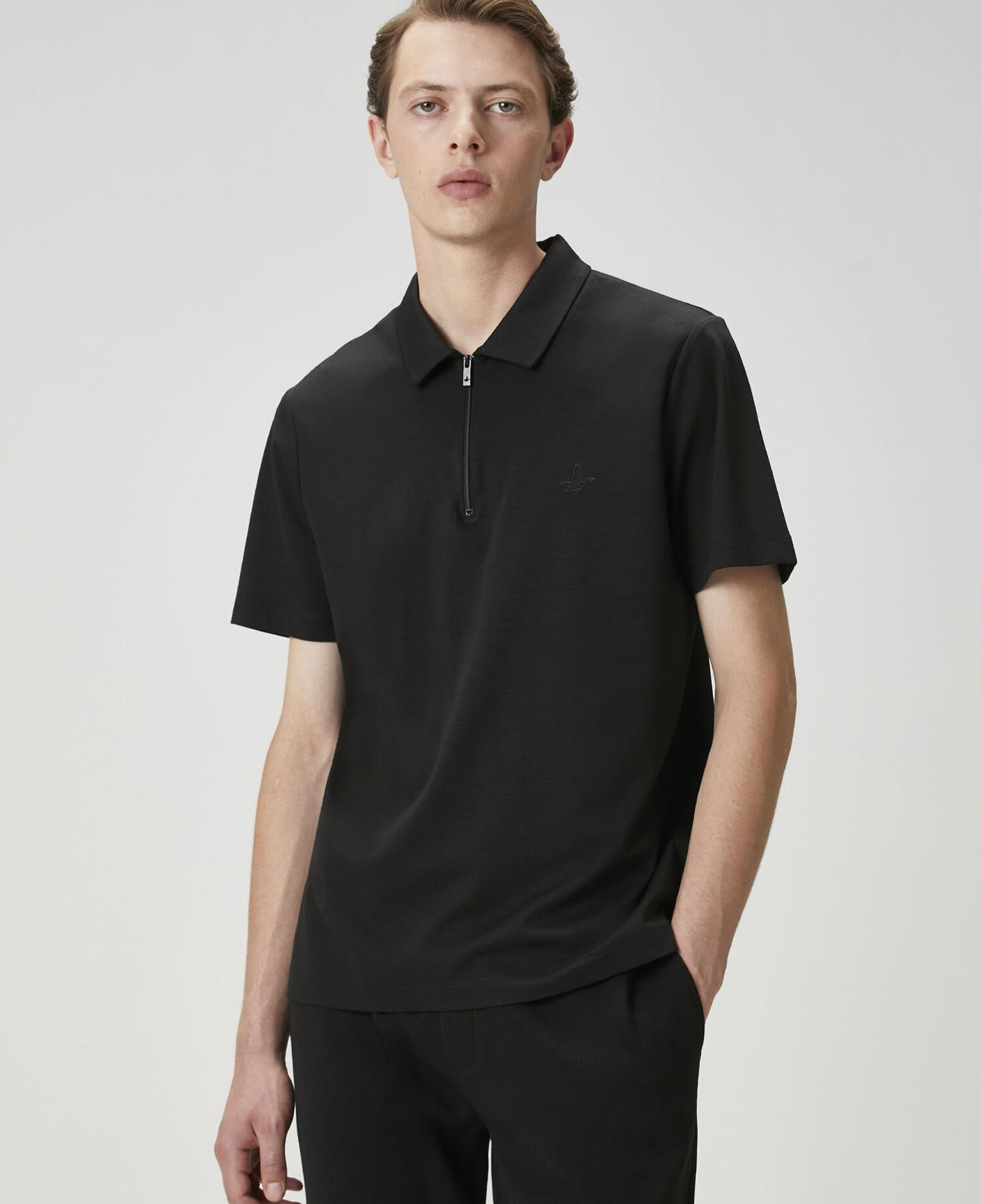 Beymen Club Erkek Comfort Fit Siyah Polo Yaka T-shirt