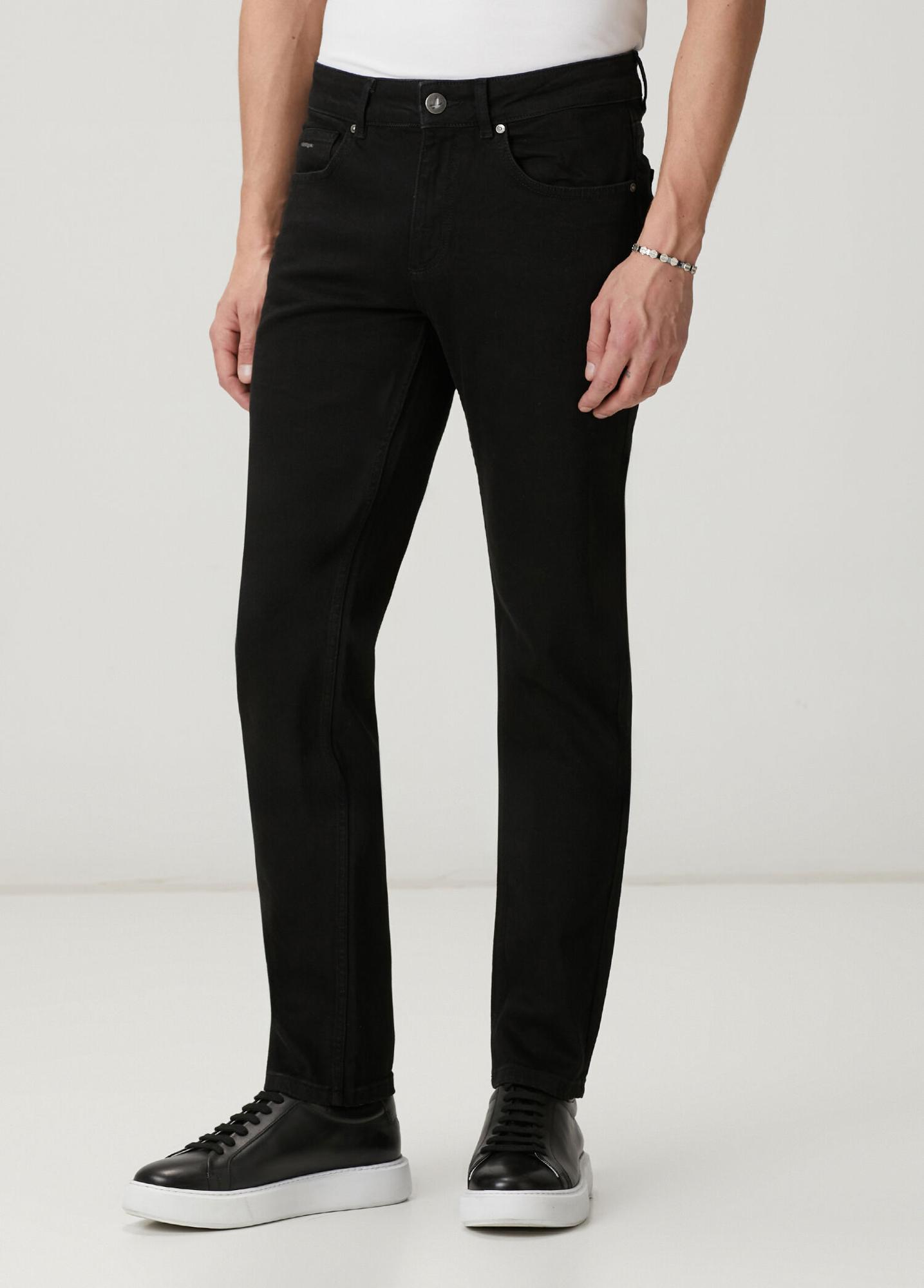 Beymen Club Erkek Siyah Slim Fit Jean Pantolon