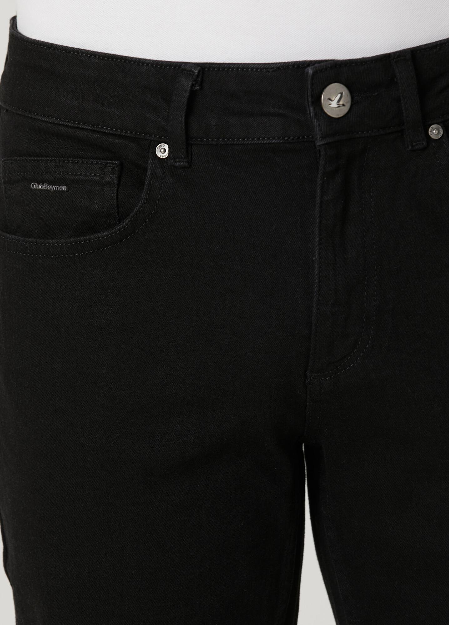 Beymen Club Erkek Siyah Slim Fit Jean Pantolon