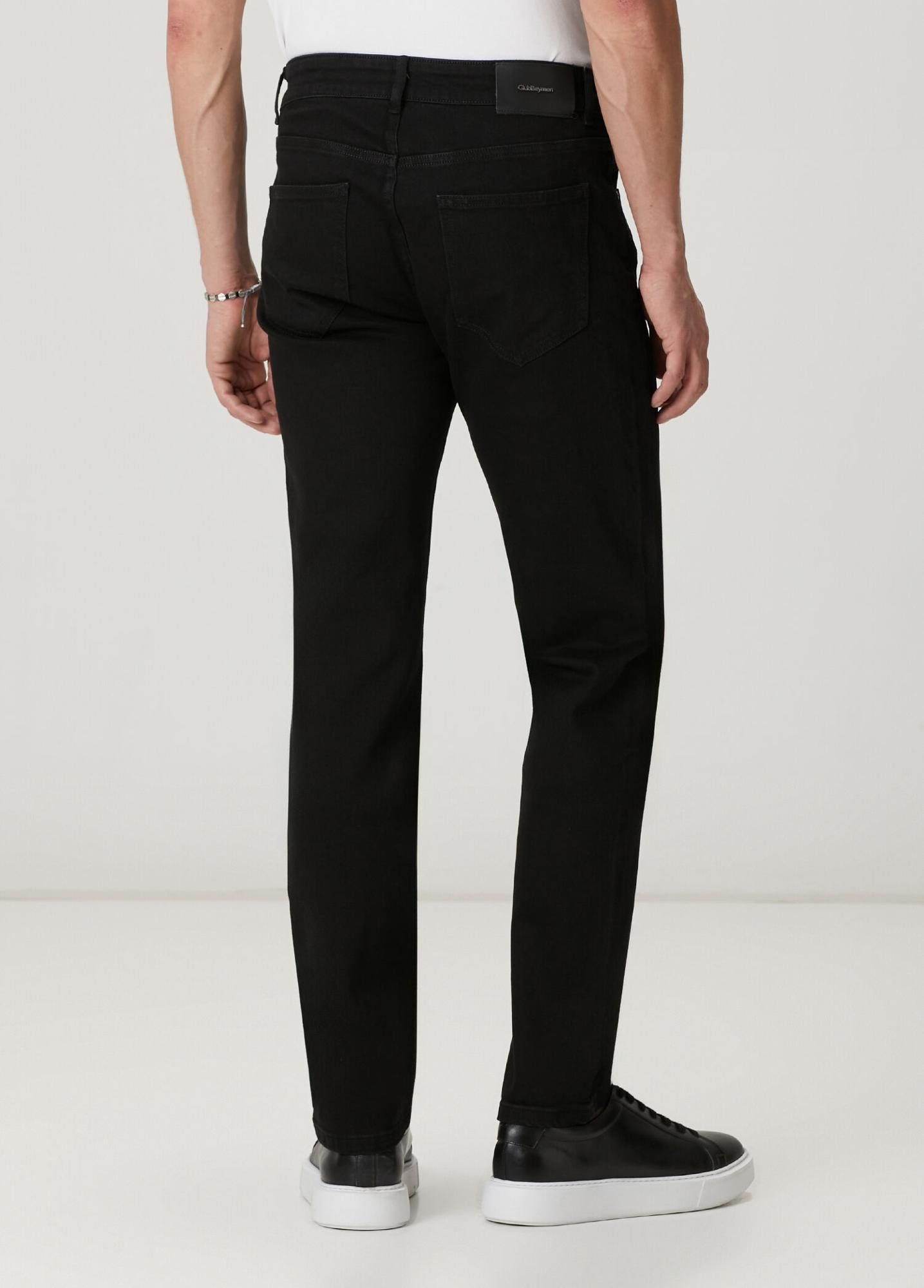 Beymen Club Erkek Siyah Slim Fit Jean Pantolon