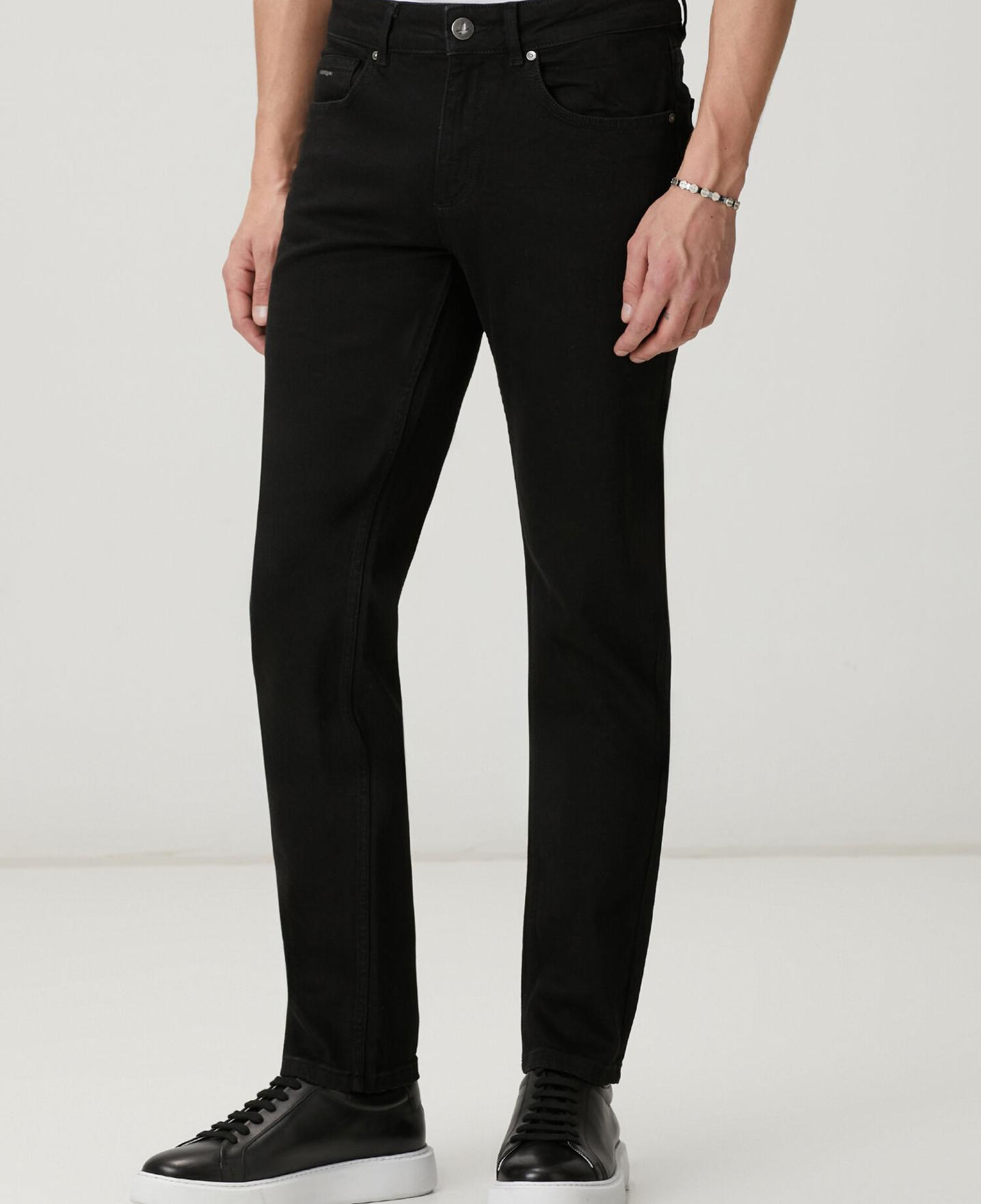 Beymen Club Erkek Siyah Slim Fit Jean Pantolon