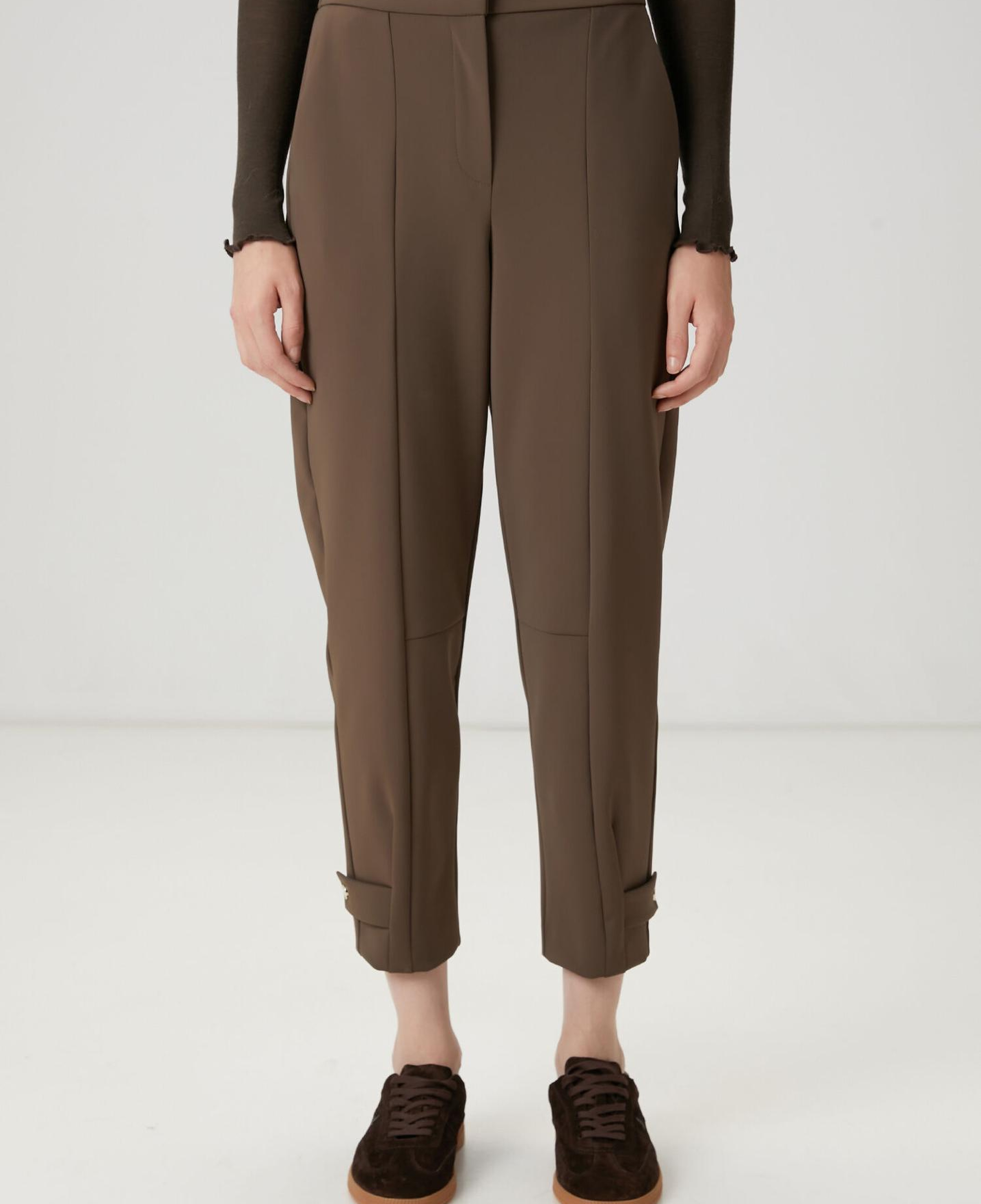 Beymen Club Kadın Koyu Vizon Scuba Jogger Pantolon