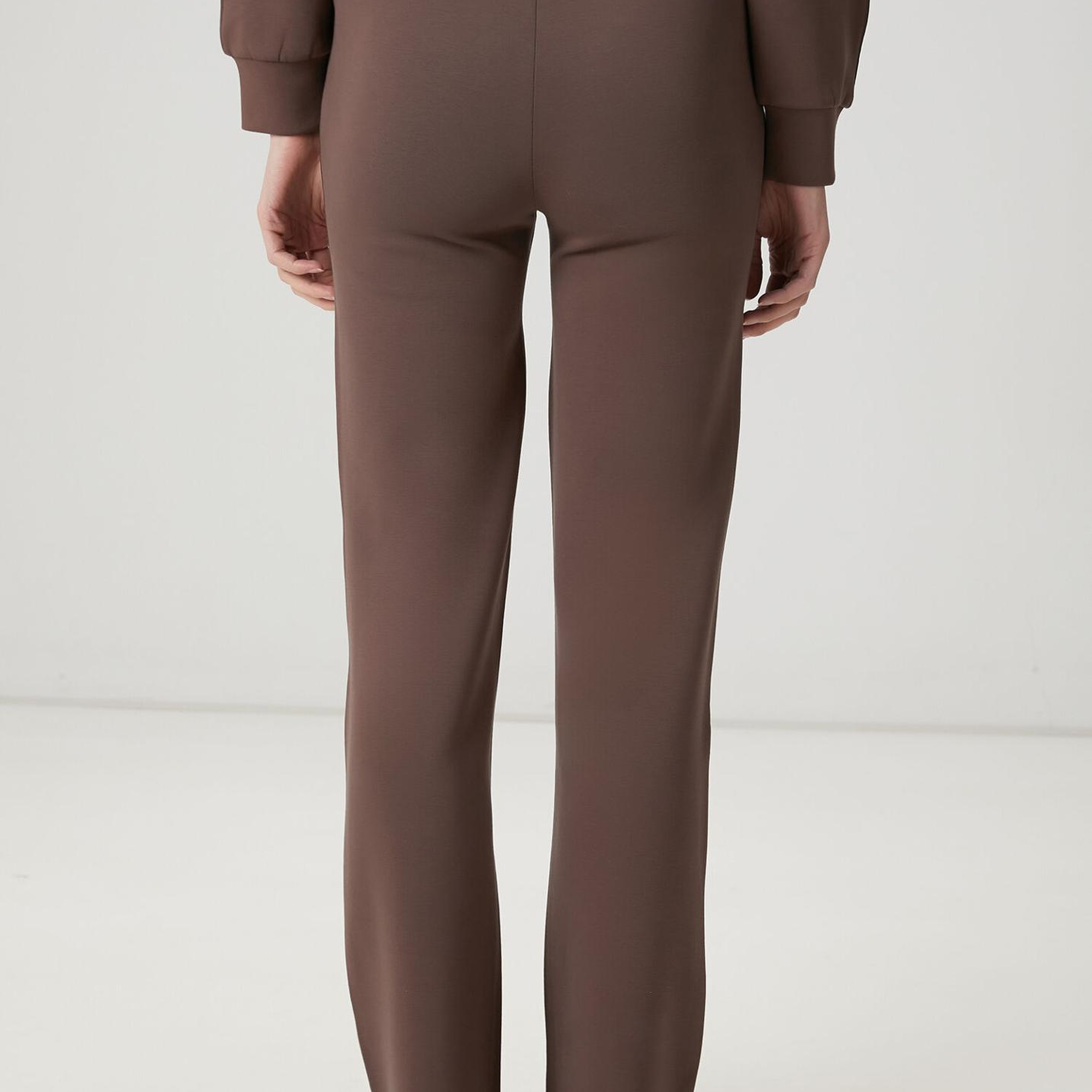 Beymen Club Kadın Gül Kurusu Nervürlü Jersey Pantolon