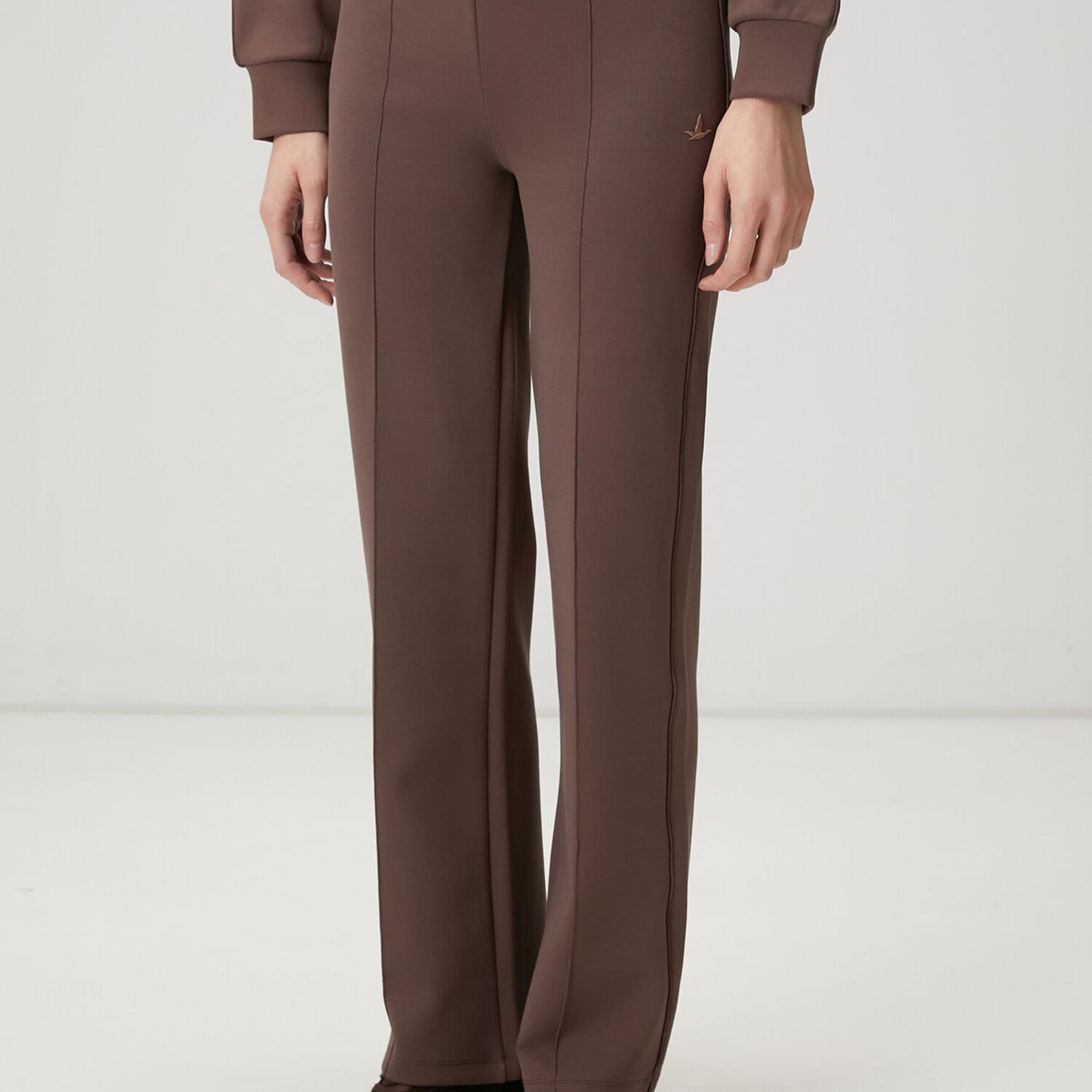 Beymen Club Kadın Gül Kurusu Nervürlü Jersey Pantolon